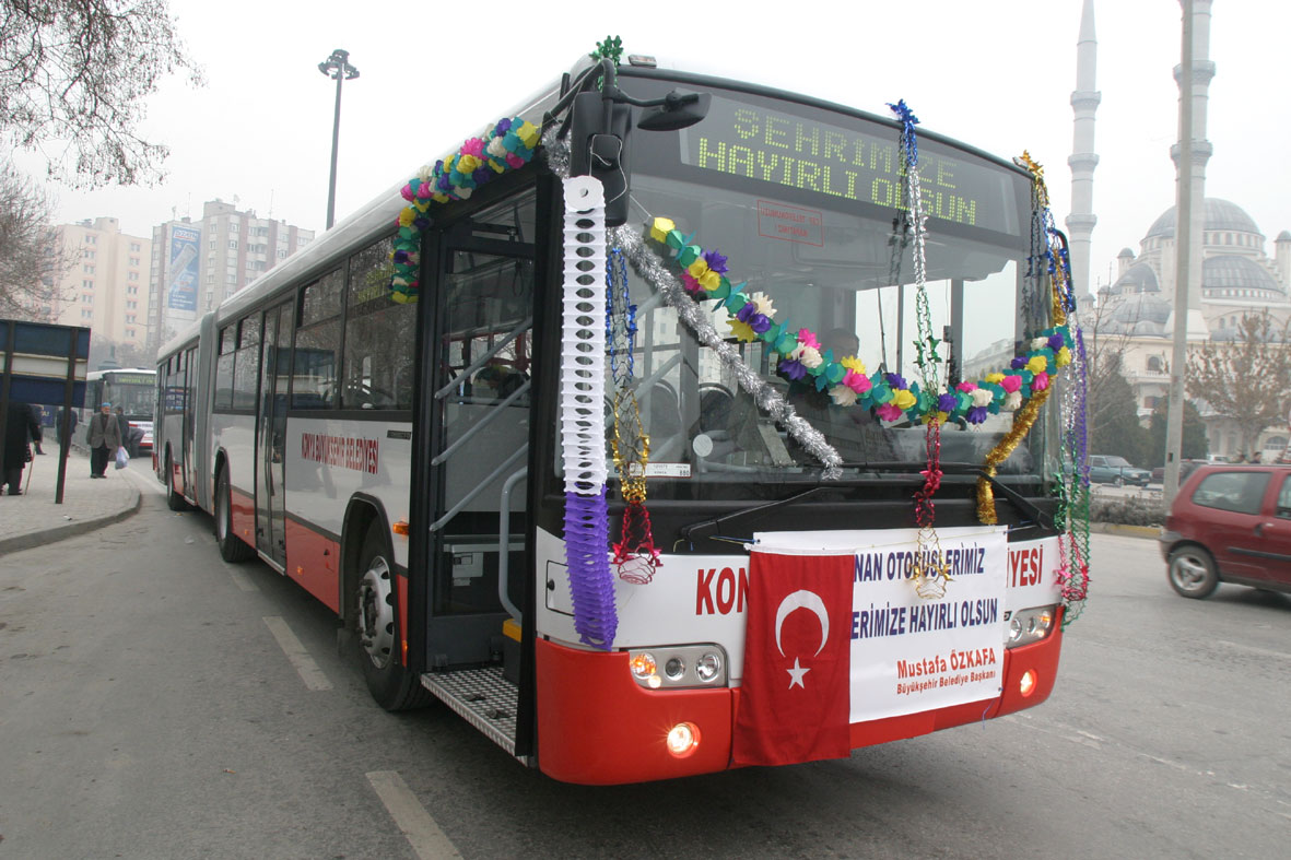 30 Yeni Otobüs Hizmete Girdi