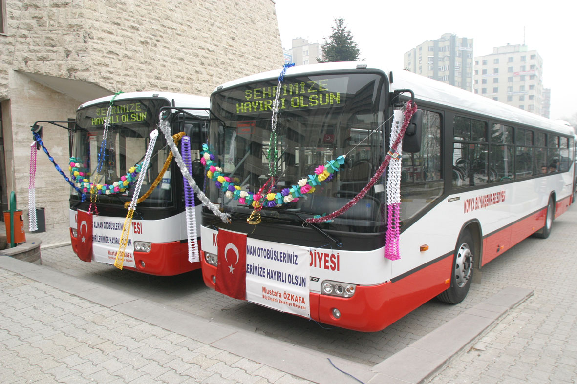 30 Yeni Otobüs Hizmete Girdi