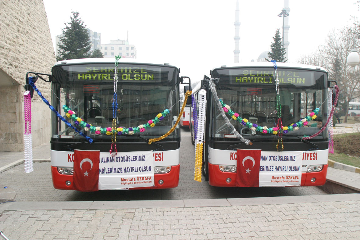 30 Yeni Otobüs Hizmete Girdi