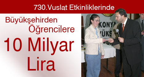 Büyükşehirden Öğrencilere 10 MİLYAR LİRA