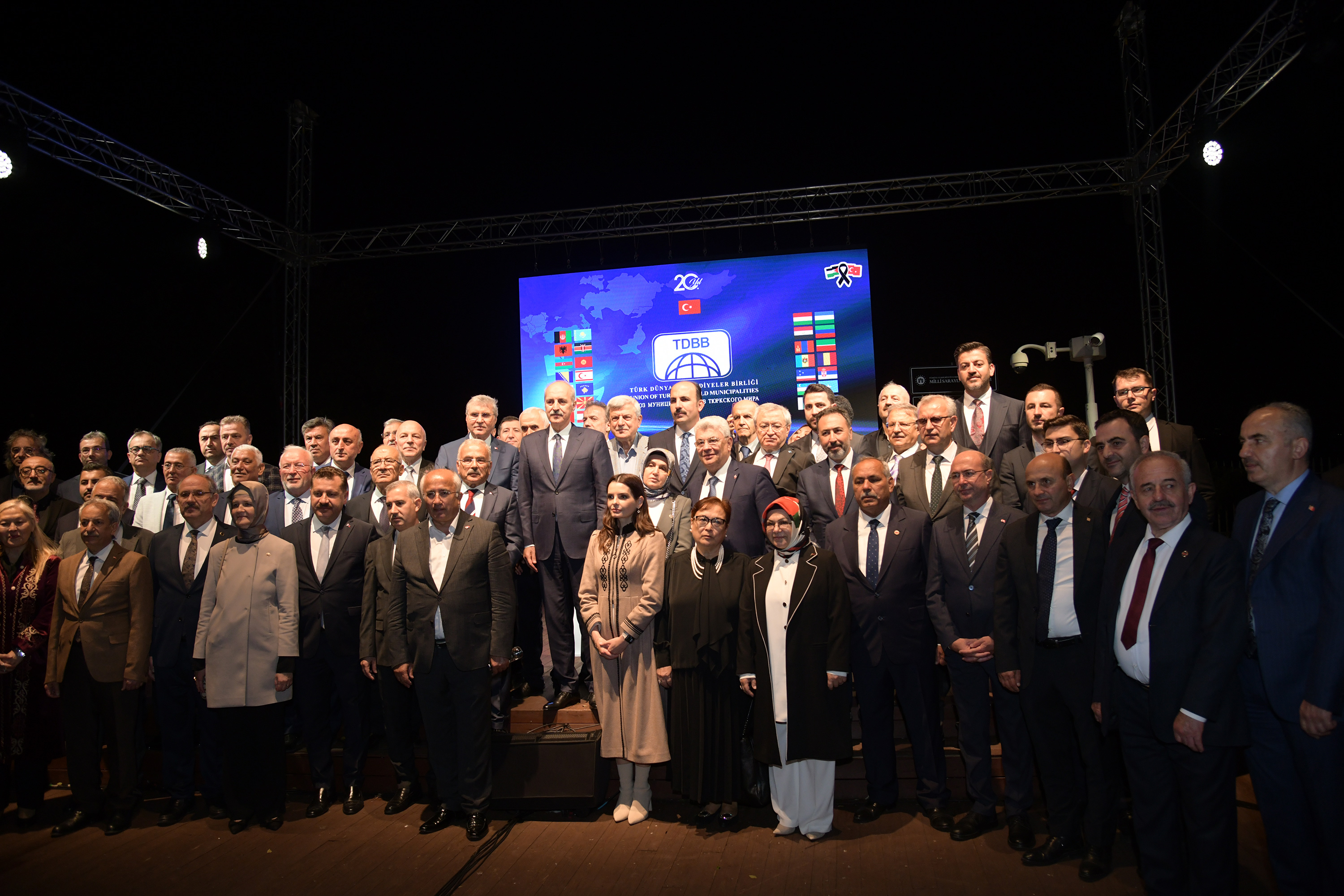 BAŞKAN ALTAY’IN BAŞKANLIĞINI YAPTIĞI TDBB 20. YIL PROGRAMI TBMM BAŞKANI KURTULMUŞ’UN KATILIMIYLA YAPILDI