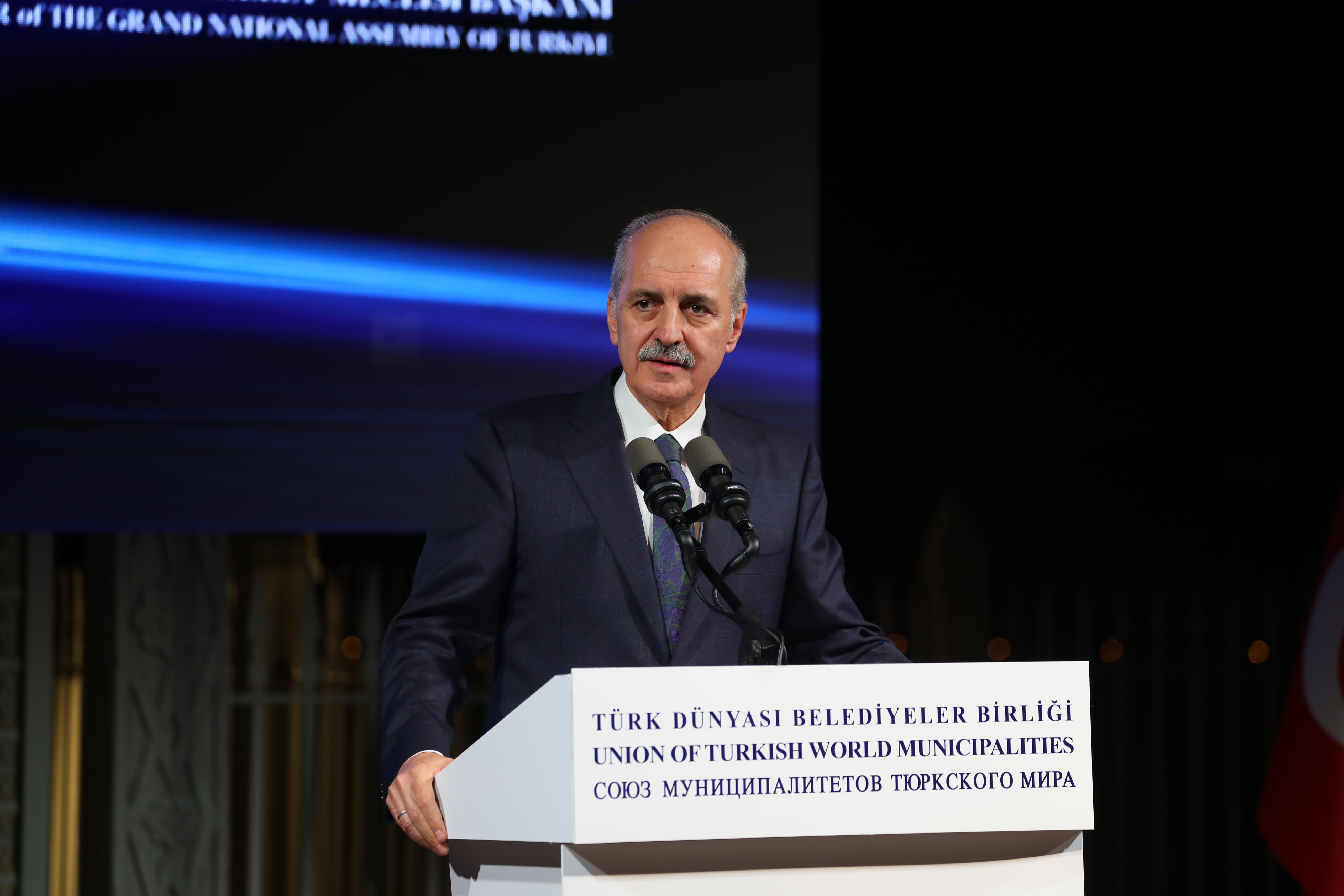 BAŞKAN ALTAY’IN BAŞKANLIĞINI YAPTIĞI TDBB 20. YIL PROGRAMI TBMM BAŞKANI KURTULMUŞ’UN KATILIMIYLA YAPILDI