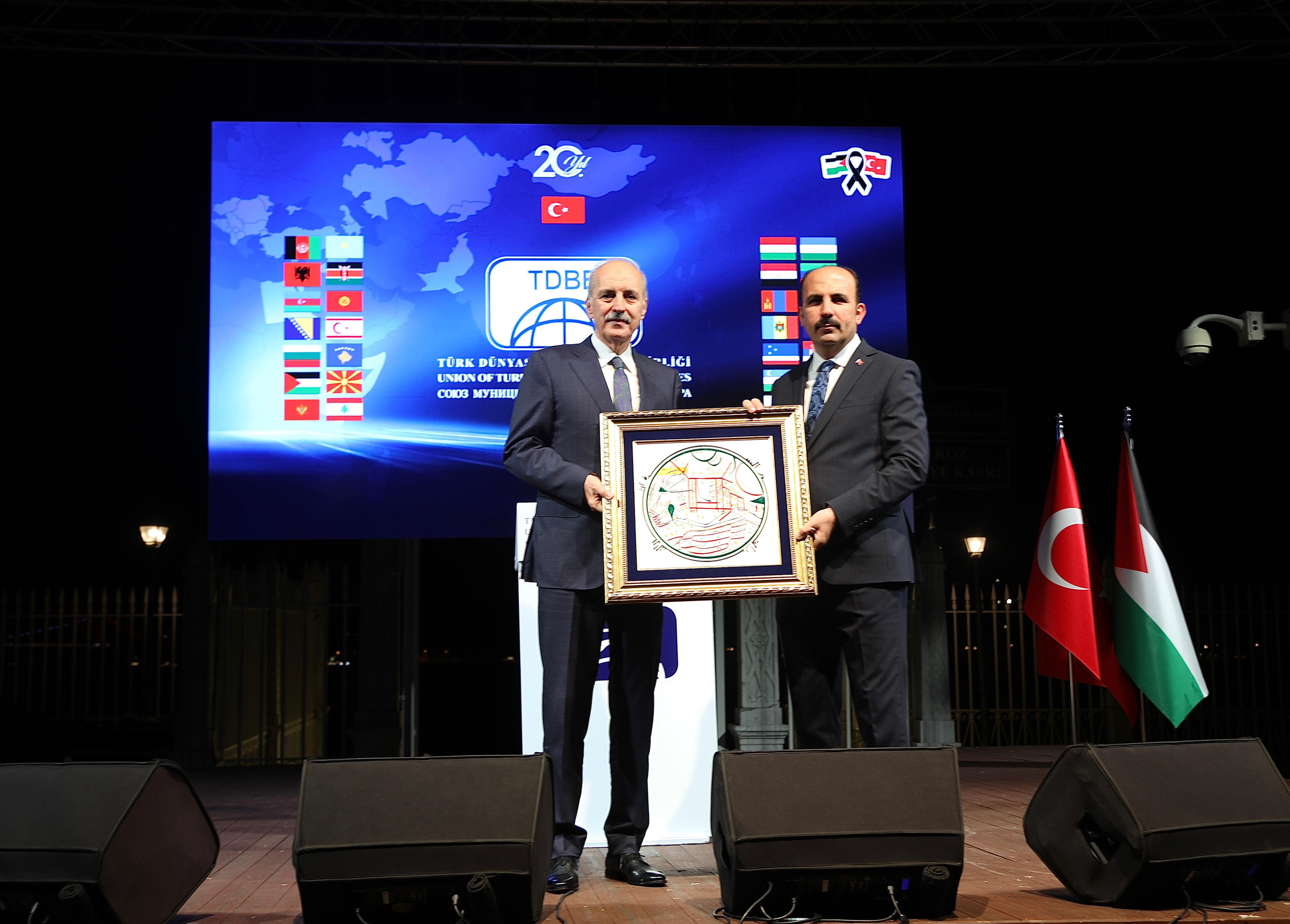 BAŞKAN ALTAY’IN BAŞKANLIĞINI YAPTIĞI TDBB 20. YIL PROGRAMI TBMM BAŞKANI KURTULMUŞ’UN KATILIMIYLA YAPILDI