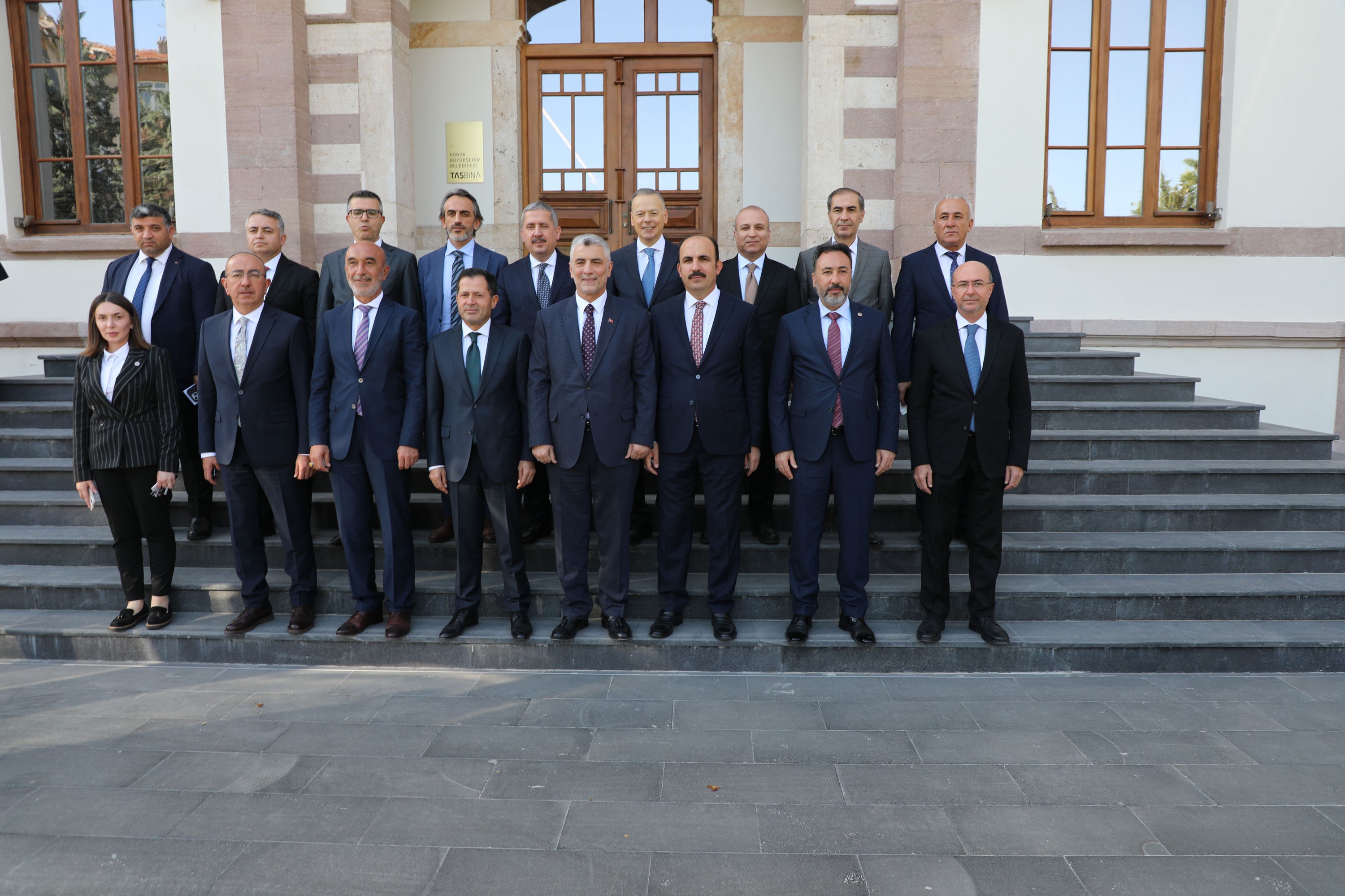 TİCARET BAKANI BOLAT BAŞKAN ALTAY’I ZİYARET ETTİ