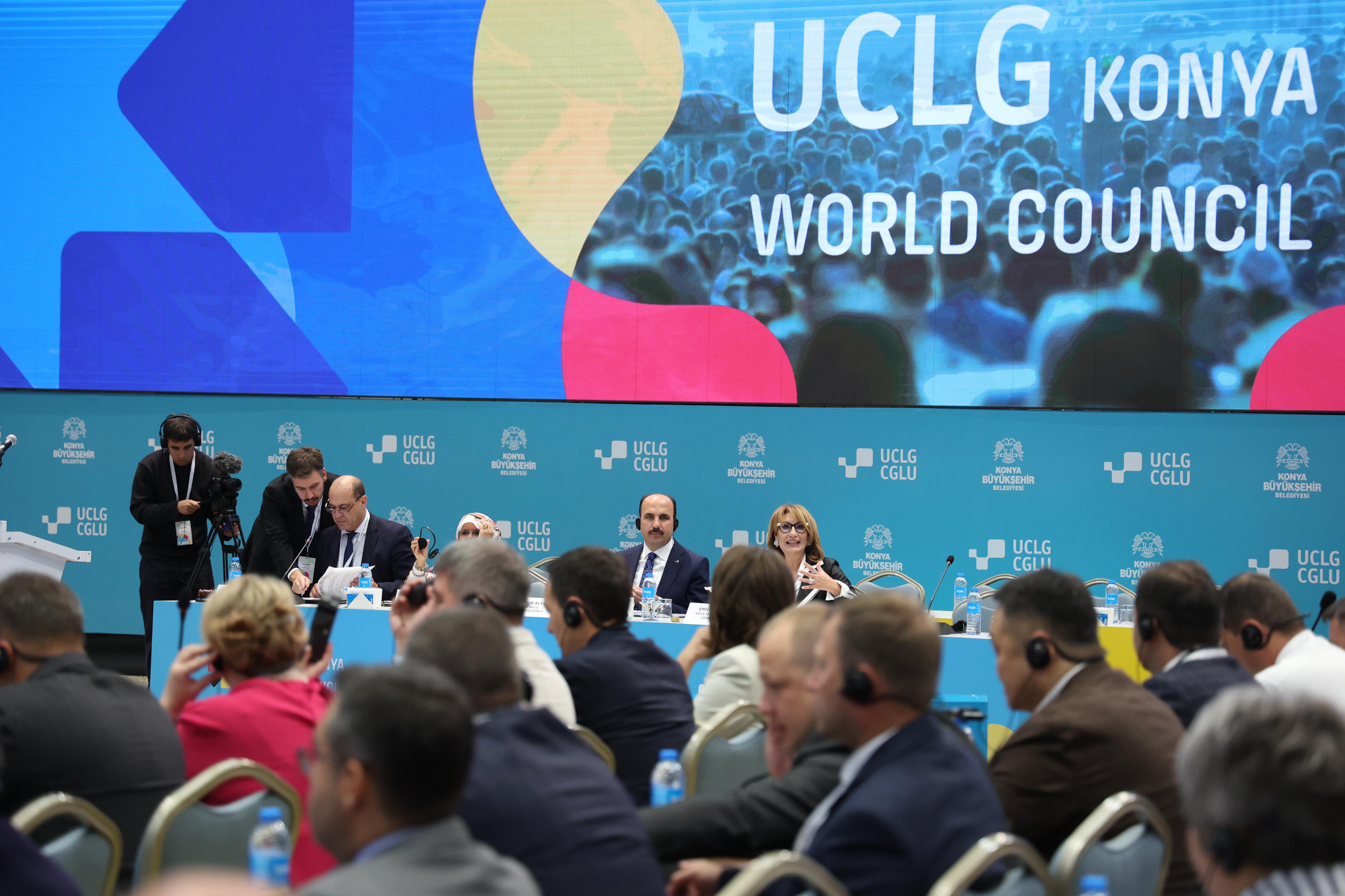 UCLG DÜNYA KONSEYİ KONYA'DA BAŞLADI