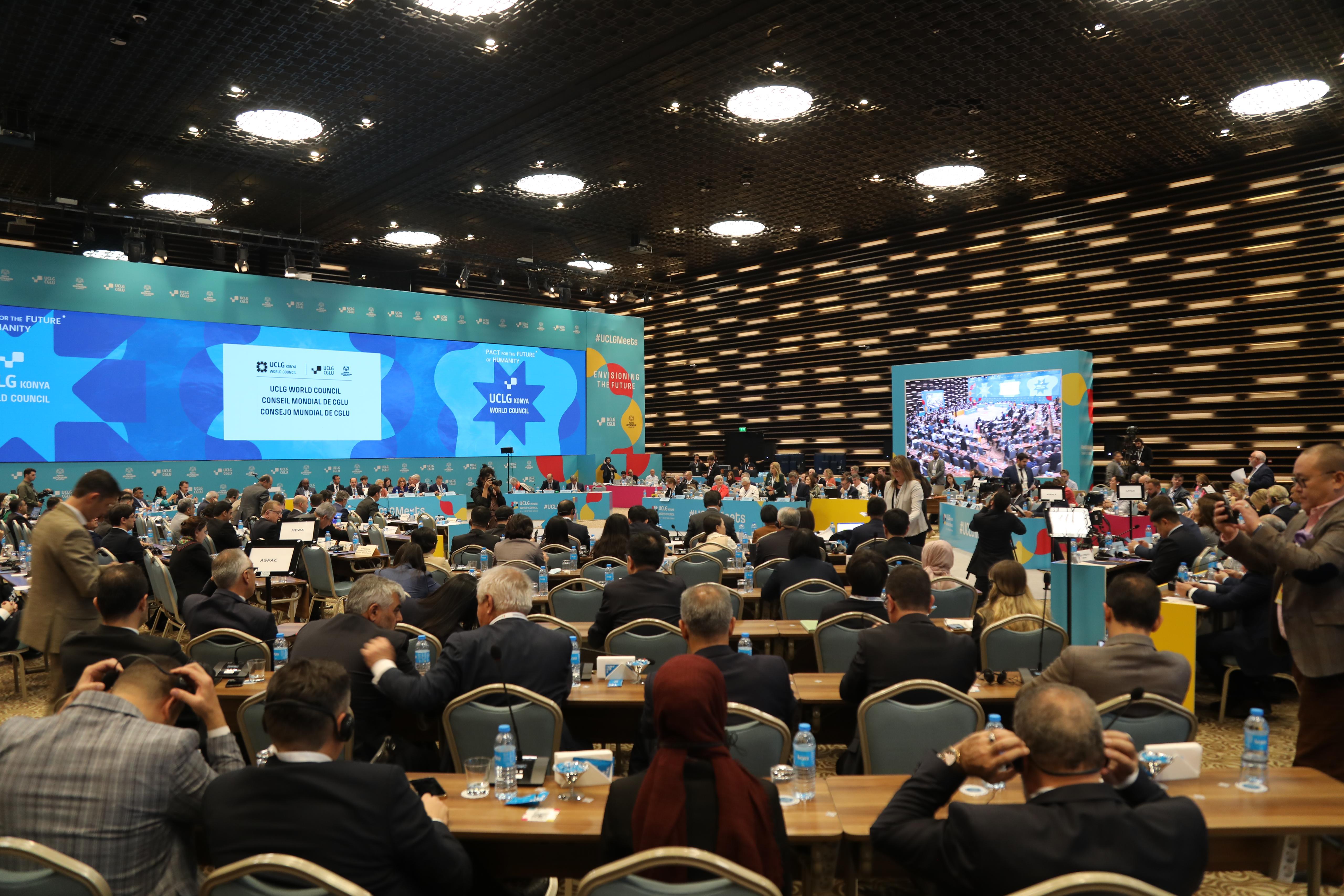 UCLG BAŞKANI ALTAY: “DÜNYADA BARIŞIN, HUZURUN, KARDEŞLİĞİN SAĞLANMASI İÇİN YOĞUN GAYRET GÖSTERECEĞİZ”