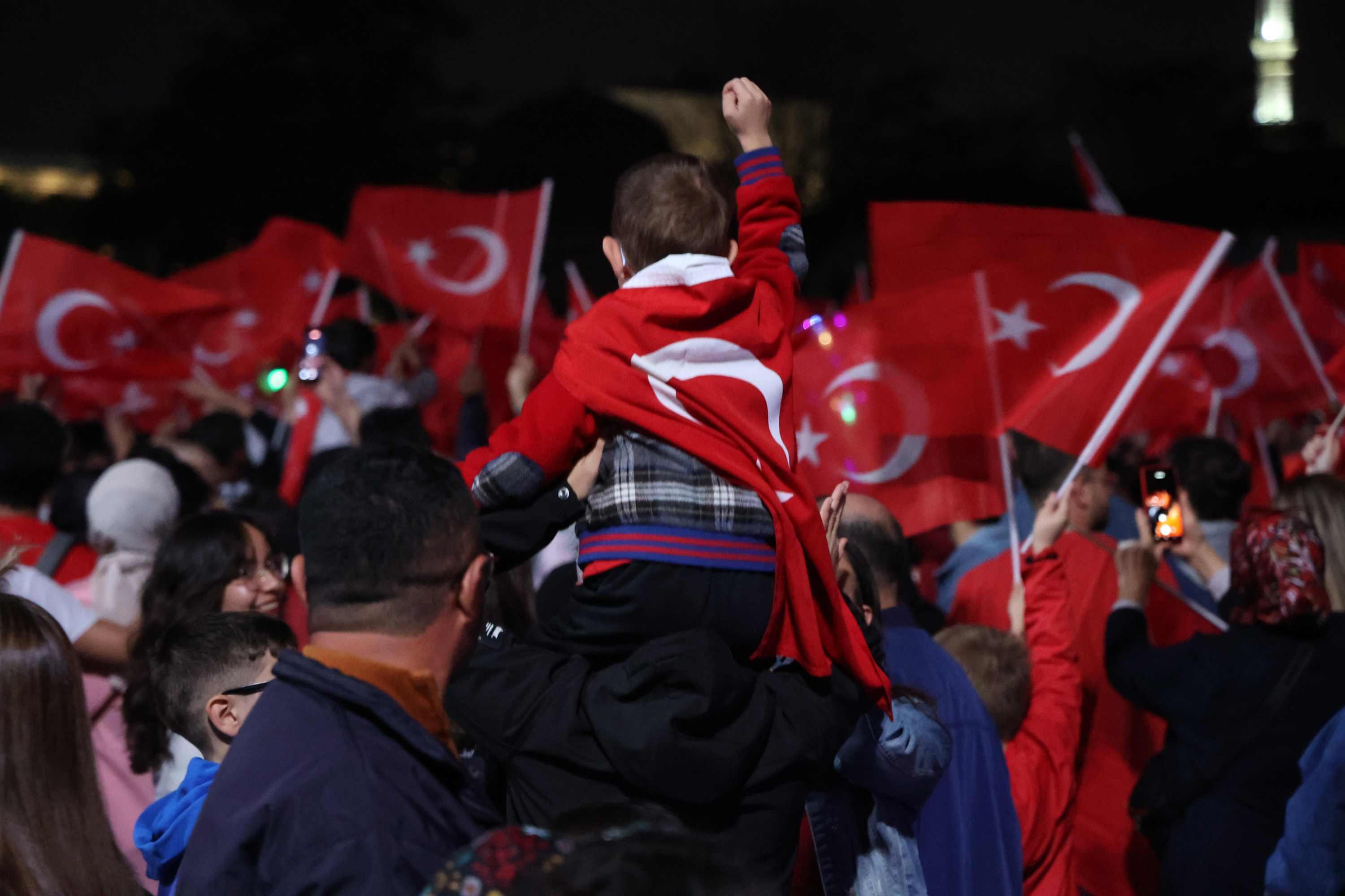 KONYA'DA CUMHURİYET'İN 100. YILI COŞKUYLA KUTLANDI