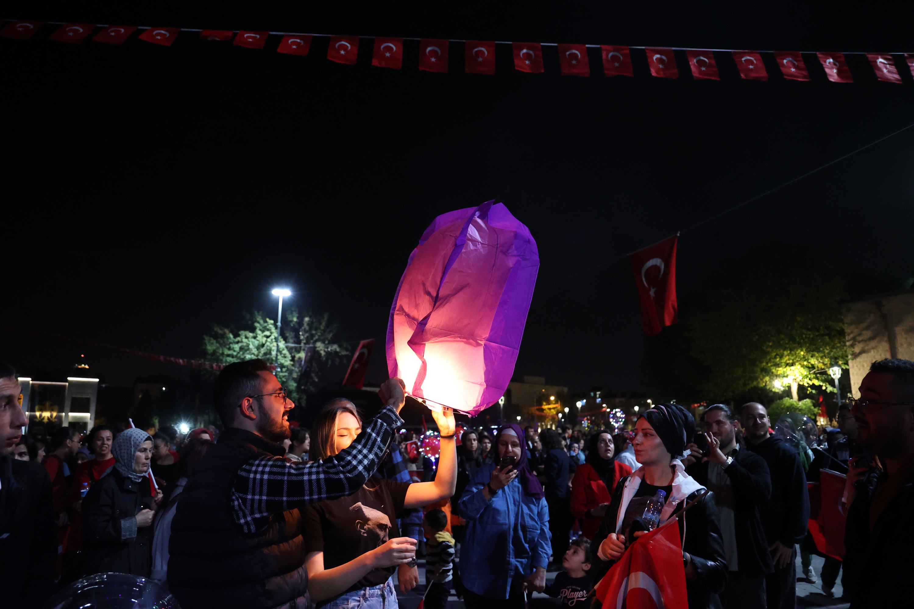 KONYA'DA CUMHURİYET'İN 100. YILI COŞKUYLA KUTLANDI
