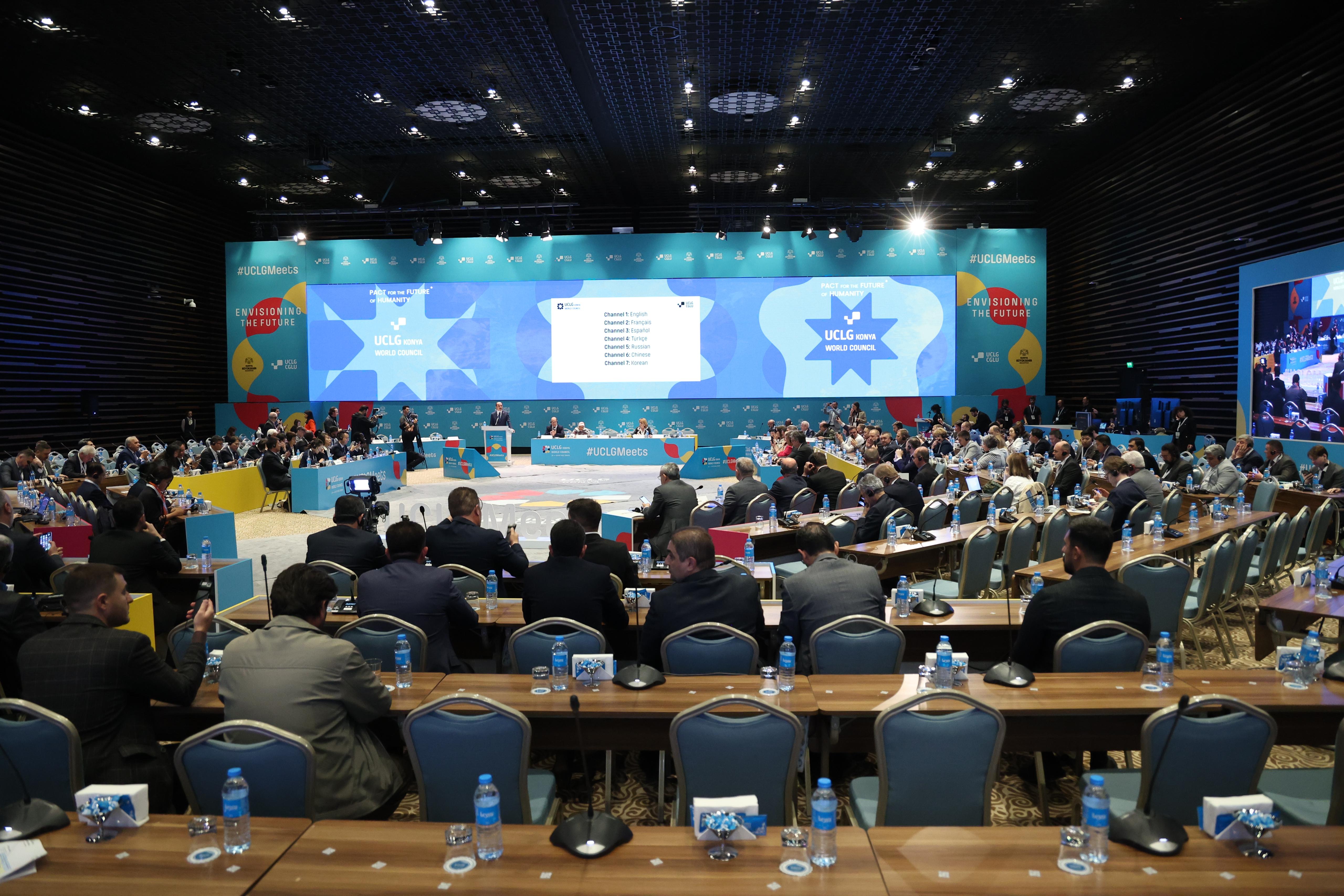 UCLG ÜYELERİ EV SAHİPLİĞİ İÇİN BAŞKAN ALTAY’A VE KONYA’YA TEŞEKKÜR ETTİ
