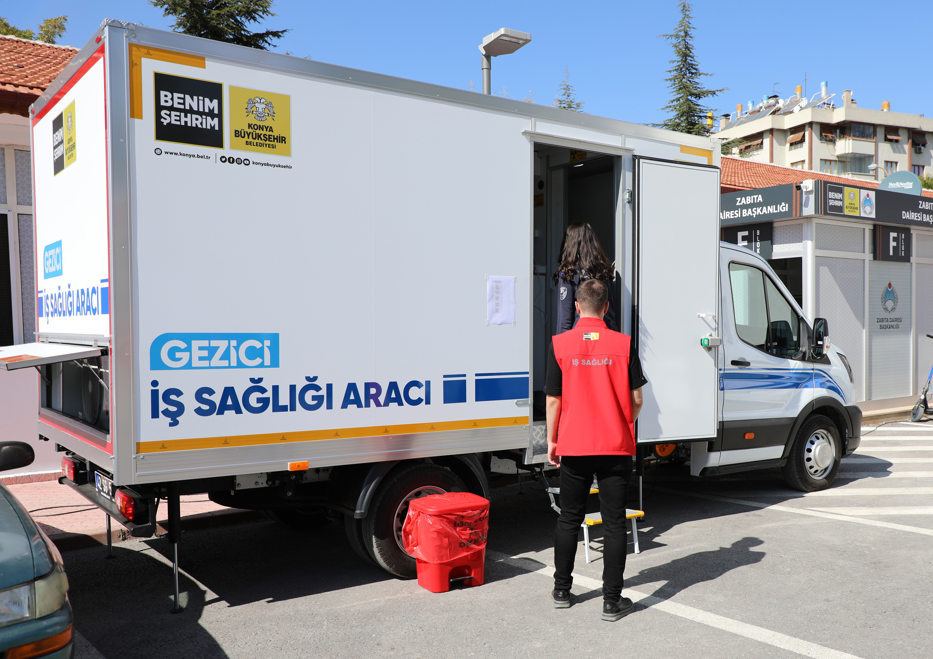 KONYA BÜYÜKŞEHİR’DEN İŞ SAĞLIĞI VE GÜVENLİĞİ ALANINDA ÖRNEK UYGULAMA