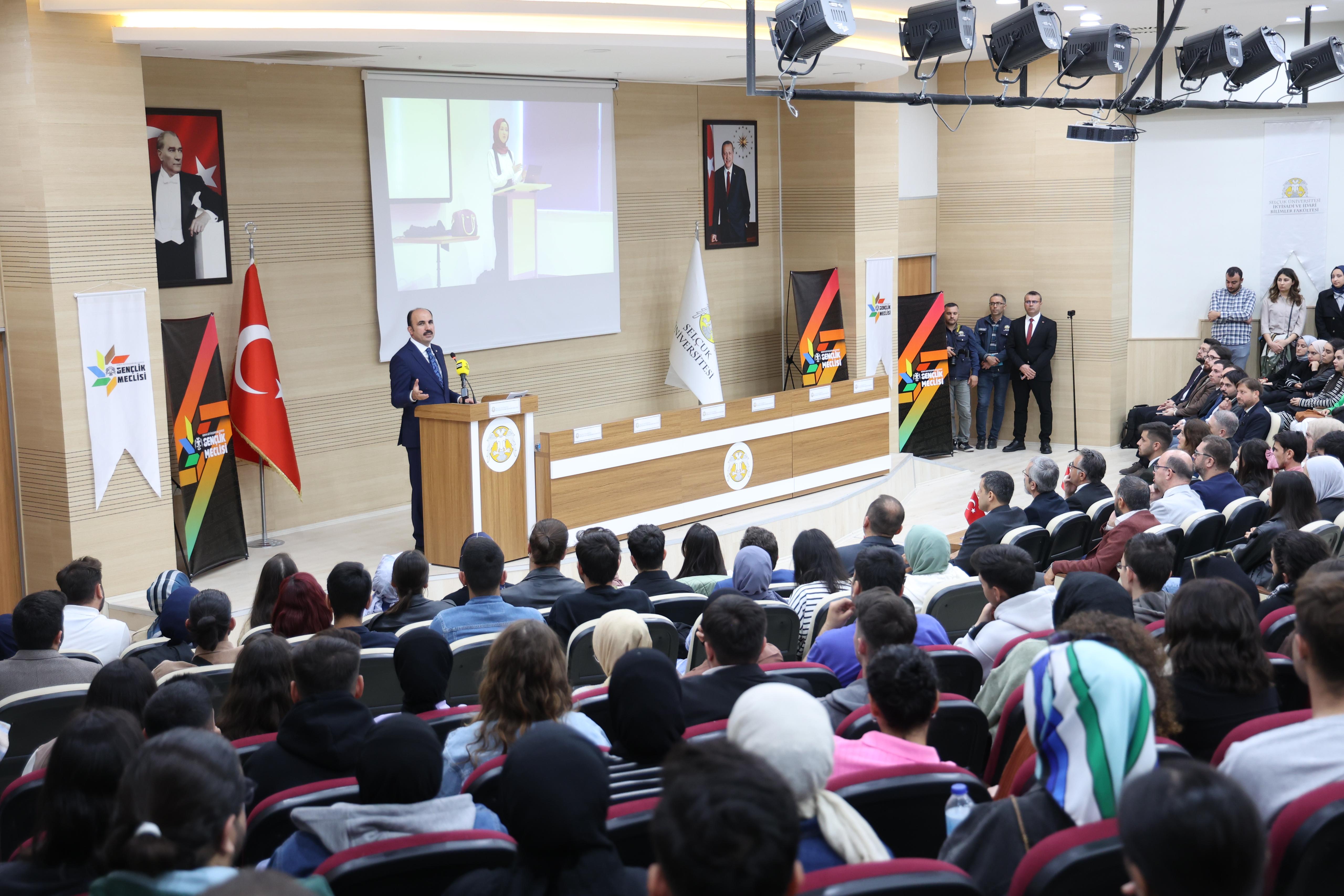 BAŞKAN ALTAY: “DÜNYANIN BİR DEĞİŞİME İHTİYACI VAR; SİZLERİN BUNU YAPACAĞINA İNANIYORUM”