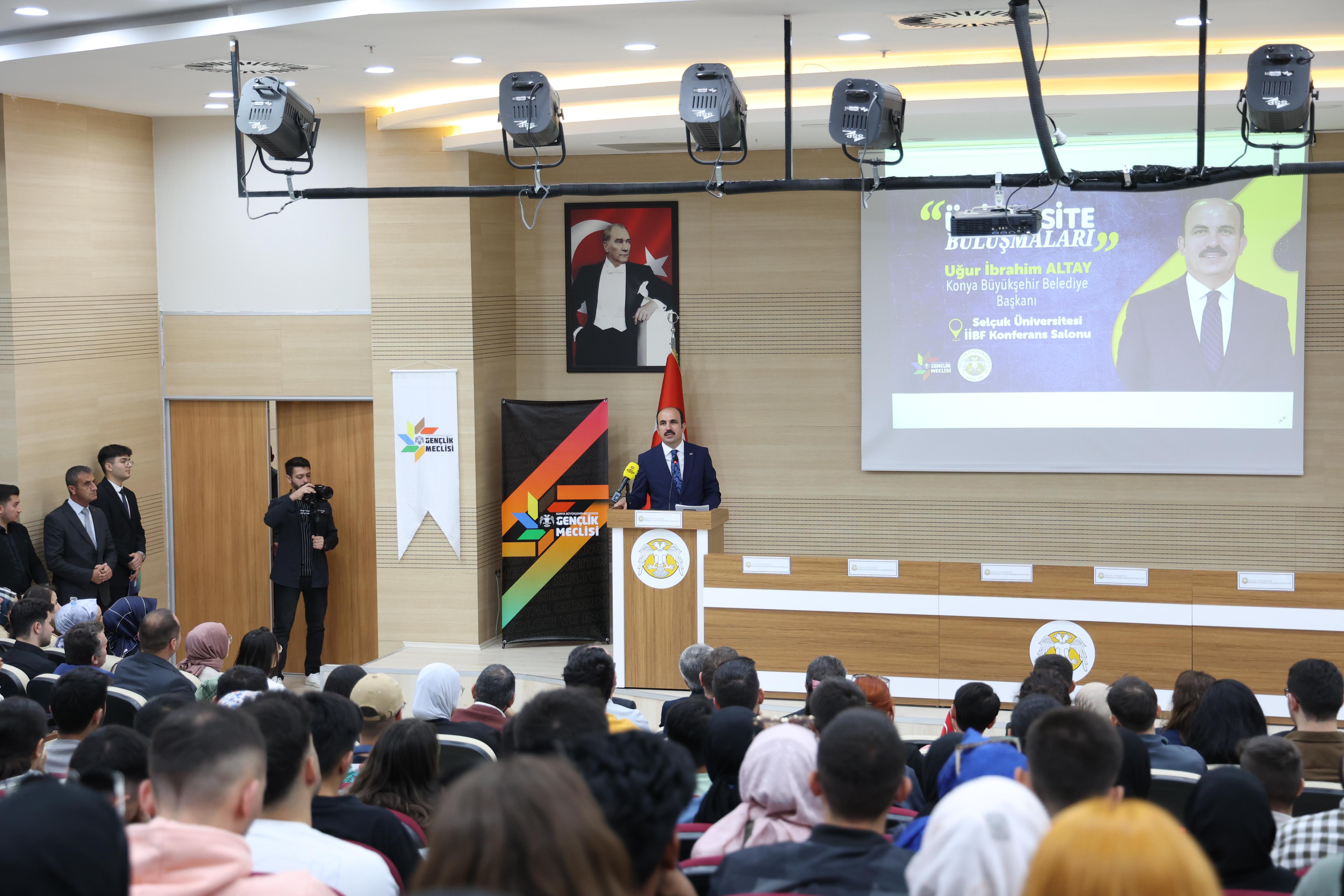 BAŞKAN ALTAY: “DÜNYANIN BİR DEĞİŞİME İHTİYACI VAR; SİZLERİN BUNU YAPACAĞINA İNANIYORUM”