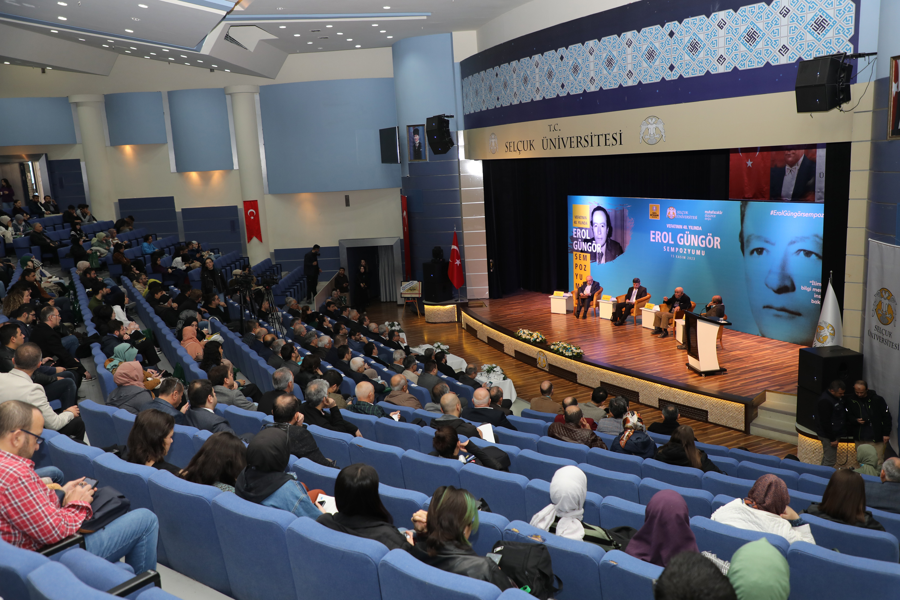 FİKİR İNSANI EROL GÜNGÖR VEFATININ 40’INCI YILINDA KONYA’DA ANILDI