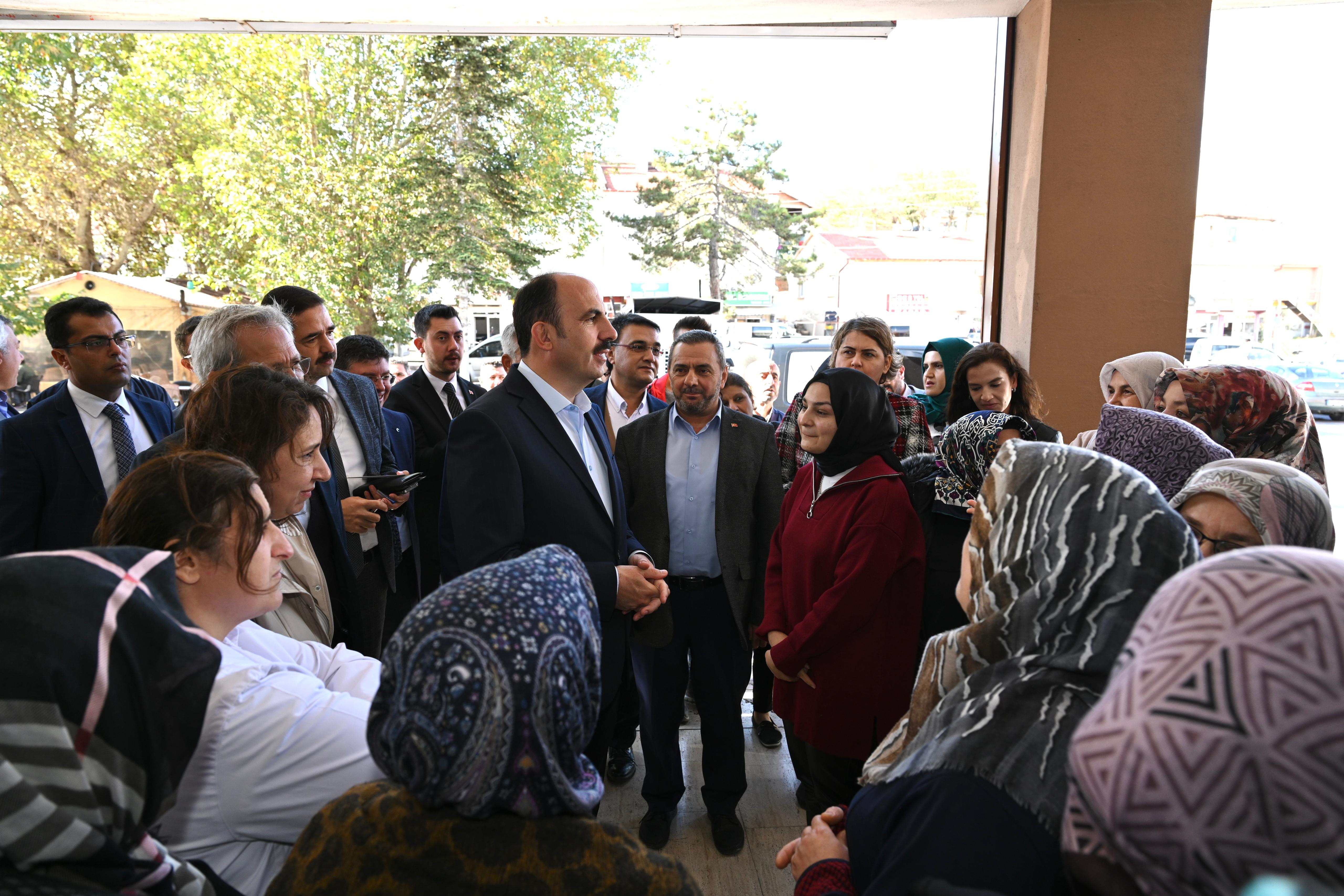 BAŞKAN ALTAY LADİK’TE YATIRIMLARI İNCELEDİ, VATANDAŞLARLA BULUŞTU