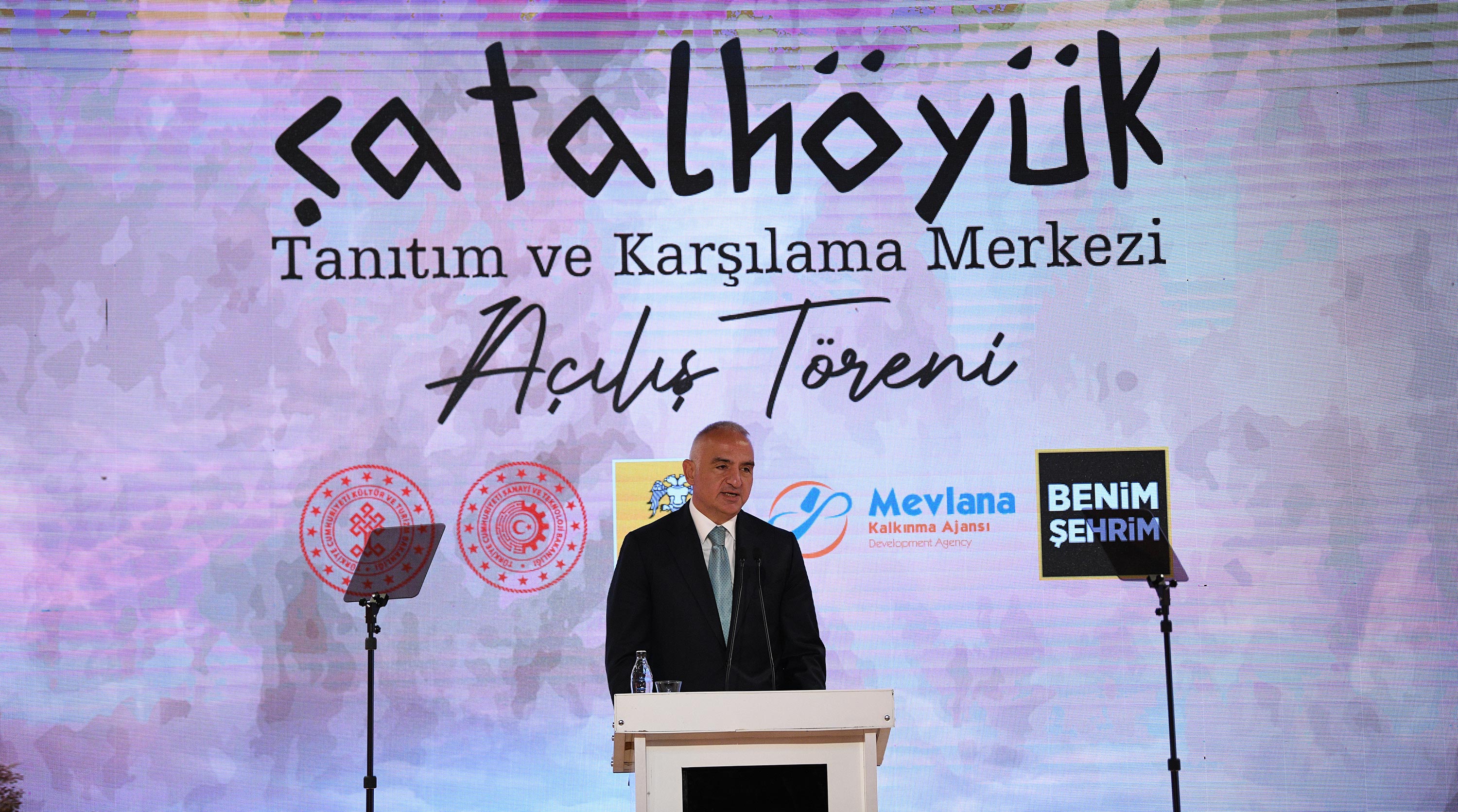 BAKAN ERSOY: “TURİZM ATILIMINDA DİĞER ŞEHİRLERE KONYA’YI ÖRNEK GÖSTERİYORUZ”