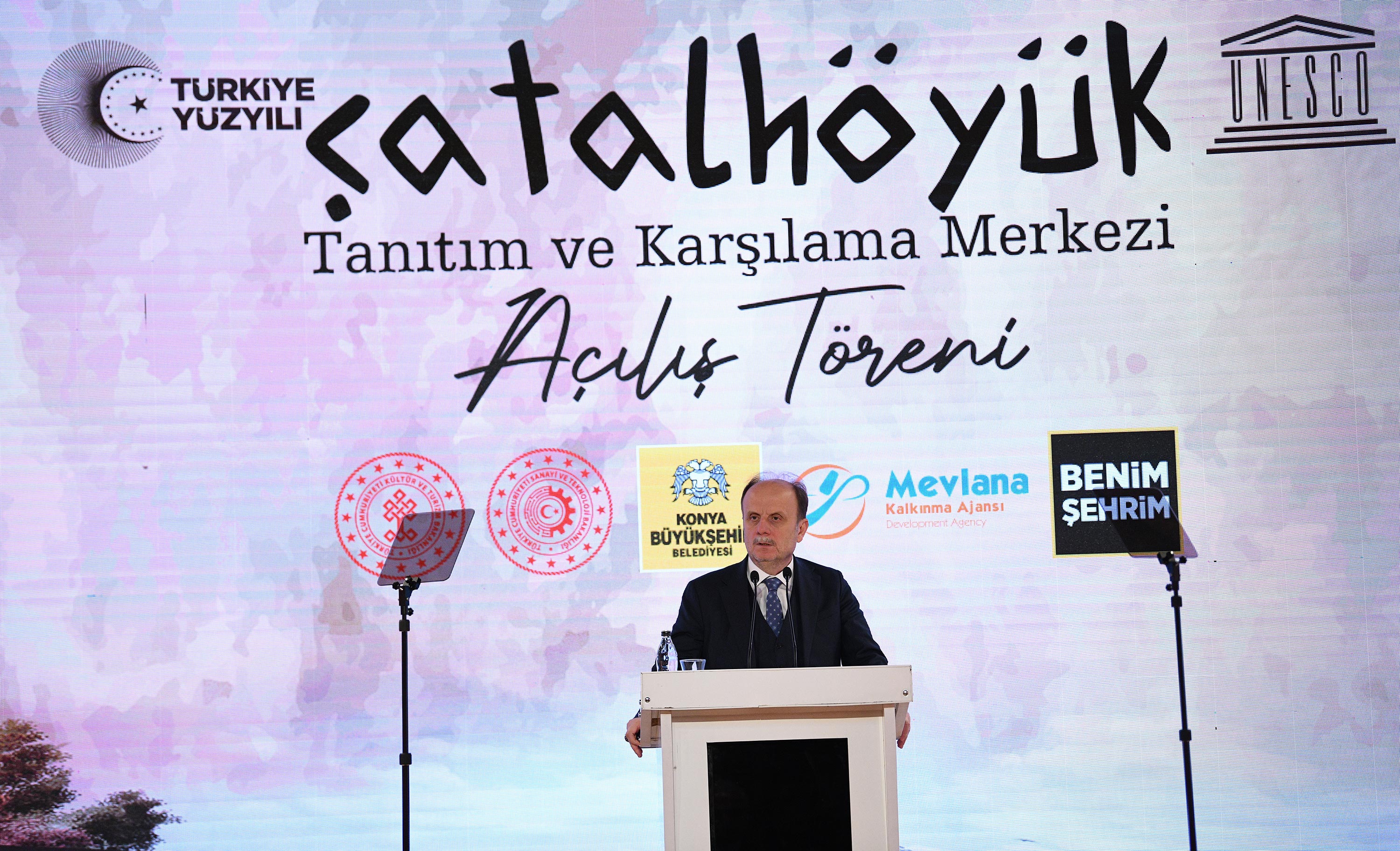 BAKAN ERSOY: “TURİZM ATILIMINDA DİĞER ŞEHİRLERE KONYA’YI ÖRNEK GÖSTERİYORUZ”