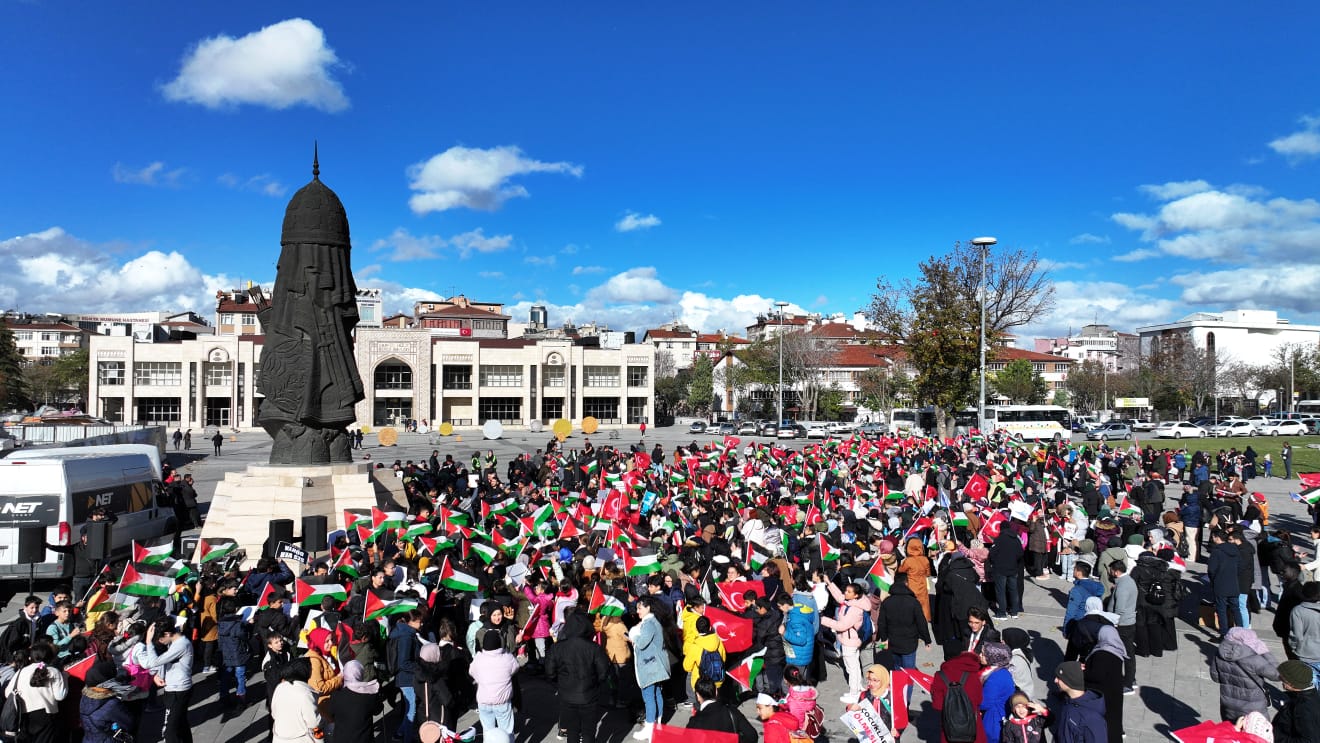 BÜYÜKŞEHİR BELEDİYESİ “KUDÜS’ÜN ÇOCUKLARI” İÇİN BASIN AÇIKLAMASI DÜZENLEDİ