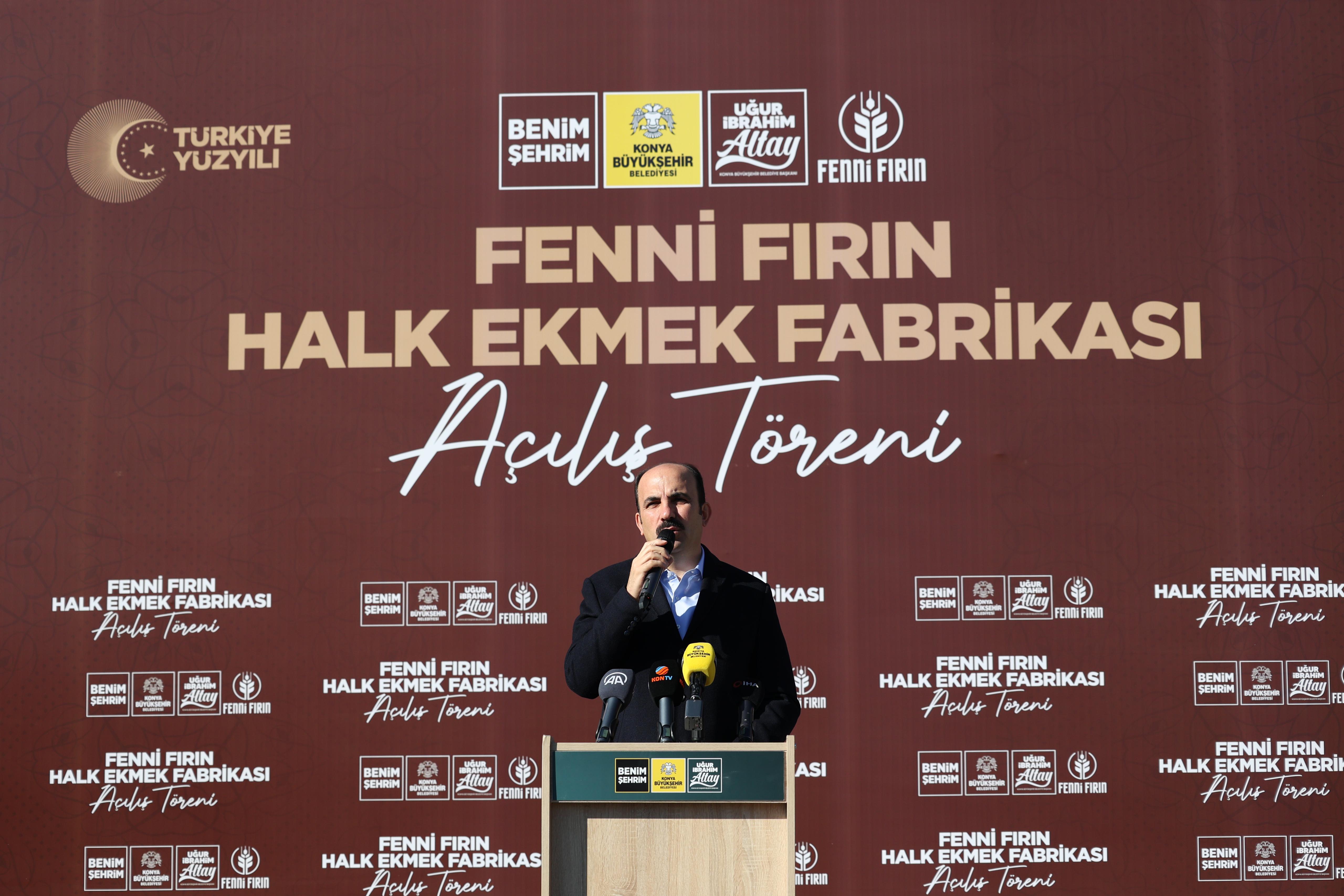 BAŞKAN ALTAY: “KALİTELİ VE EKONOMİK EKMEK ÜRETİMİ İLE HEMŞEHRİLERİMİZİN BÜTÇESİNE KATKI SAĞLIYORUZ"