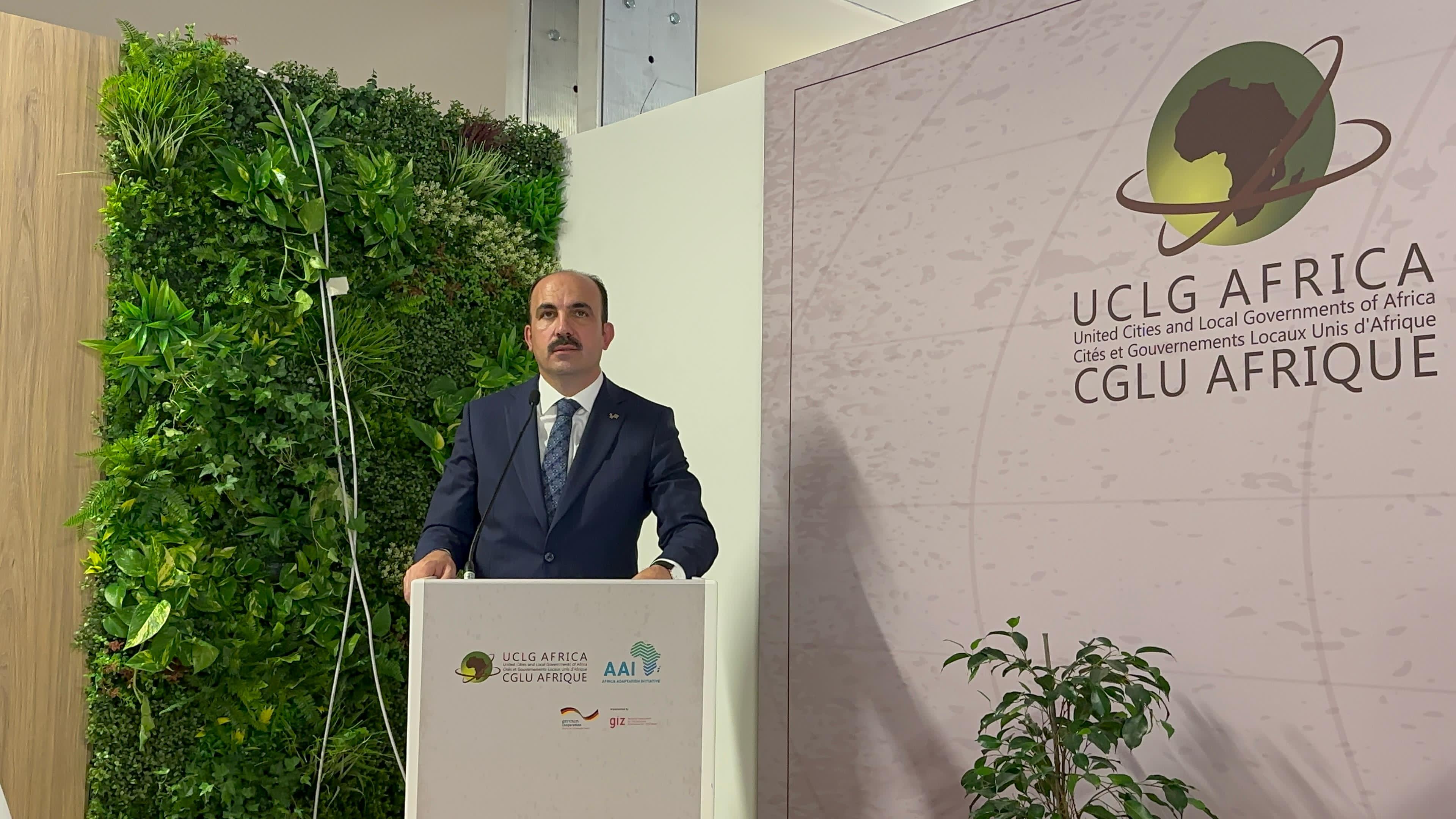 UCLG BAŞKANI ALTAY, COP 28 KAPSAMINDA DÜZENLENEN YEREL İKLİM EYLEMİ ZİRVESİ’NDE KONUŞTU
