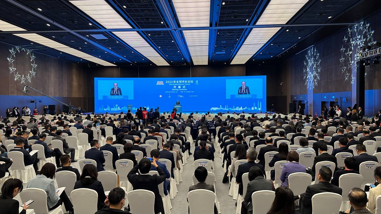 UCLG BAŞKAN ALTAY ÇİN’DE DÜNYA BELEDİYELERİNE HİTAP ETTİ