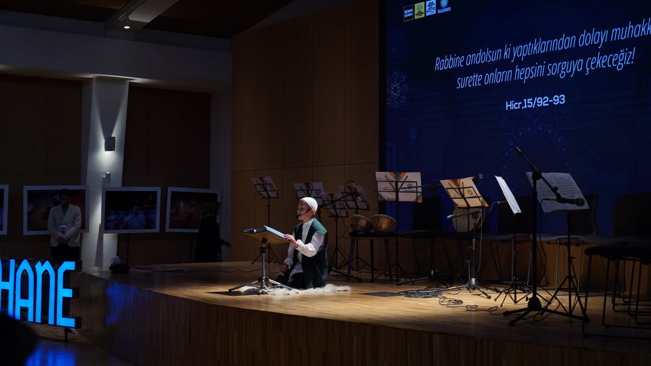 BİLGEHANE ÖĞRENCİLERİ ŞEB-İ ARUS HAFTASINDA HZ. MEVLANA'YI ANDI