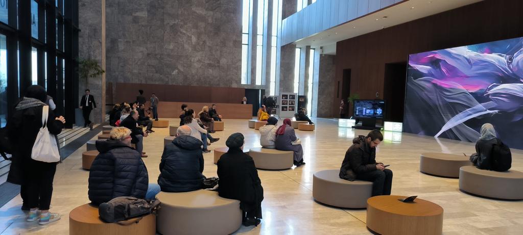 “RUMİ RÜYALARI” SERGİSİ İSTANBUL ATATÜRK KÜLTÜR MERKEZİ'NDE YOĞUN İLGİ GÖRÜYOR