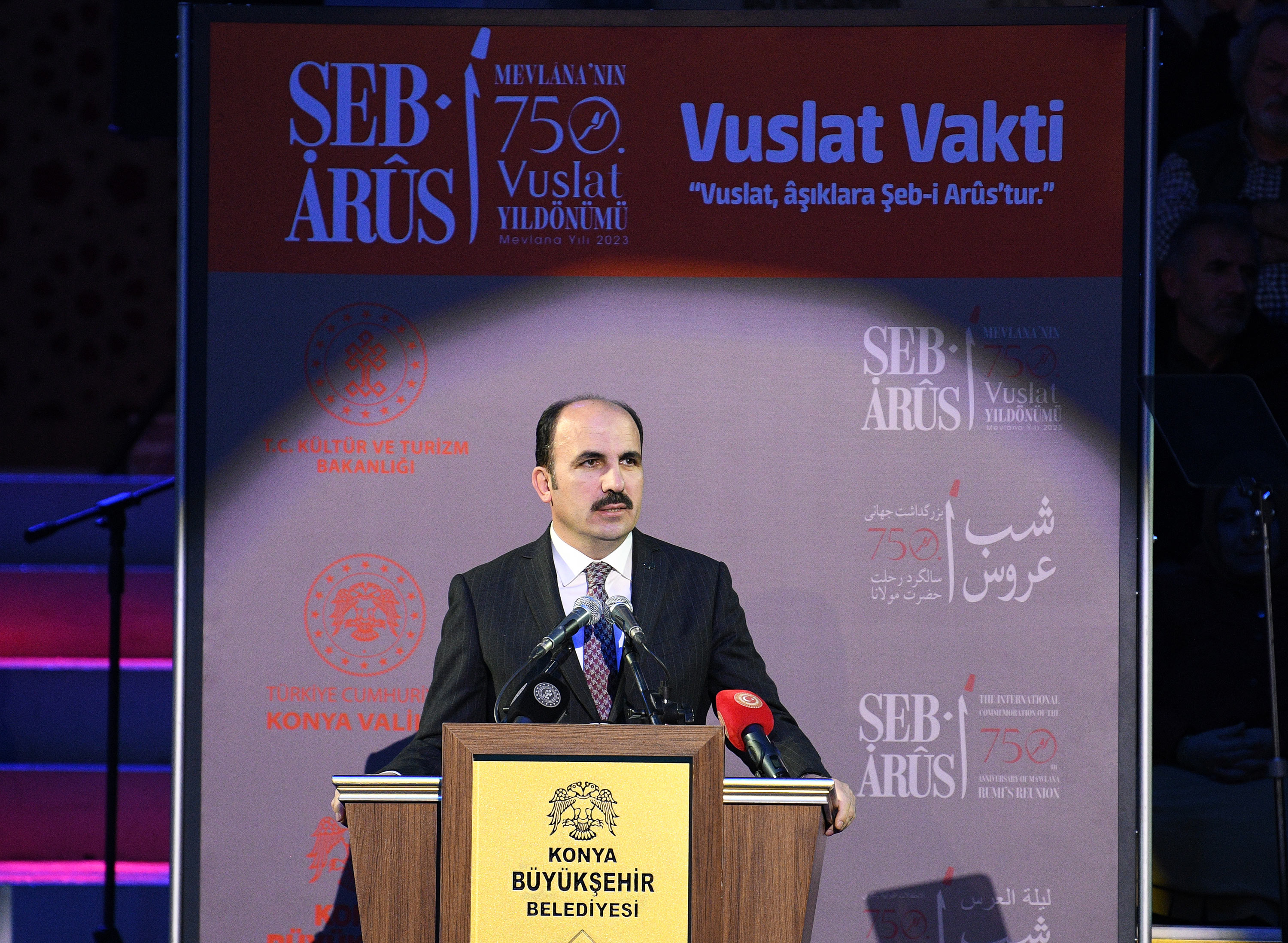 750. VUSLAT YILDÖNÜMÜ ANMA ETKİNLİKLERİ ŞEB-İ ARUS İLE SONA ERDİ