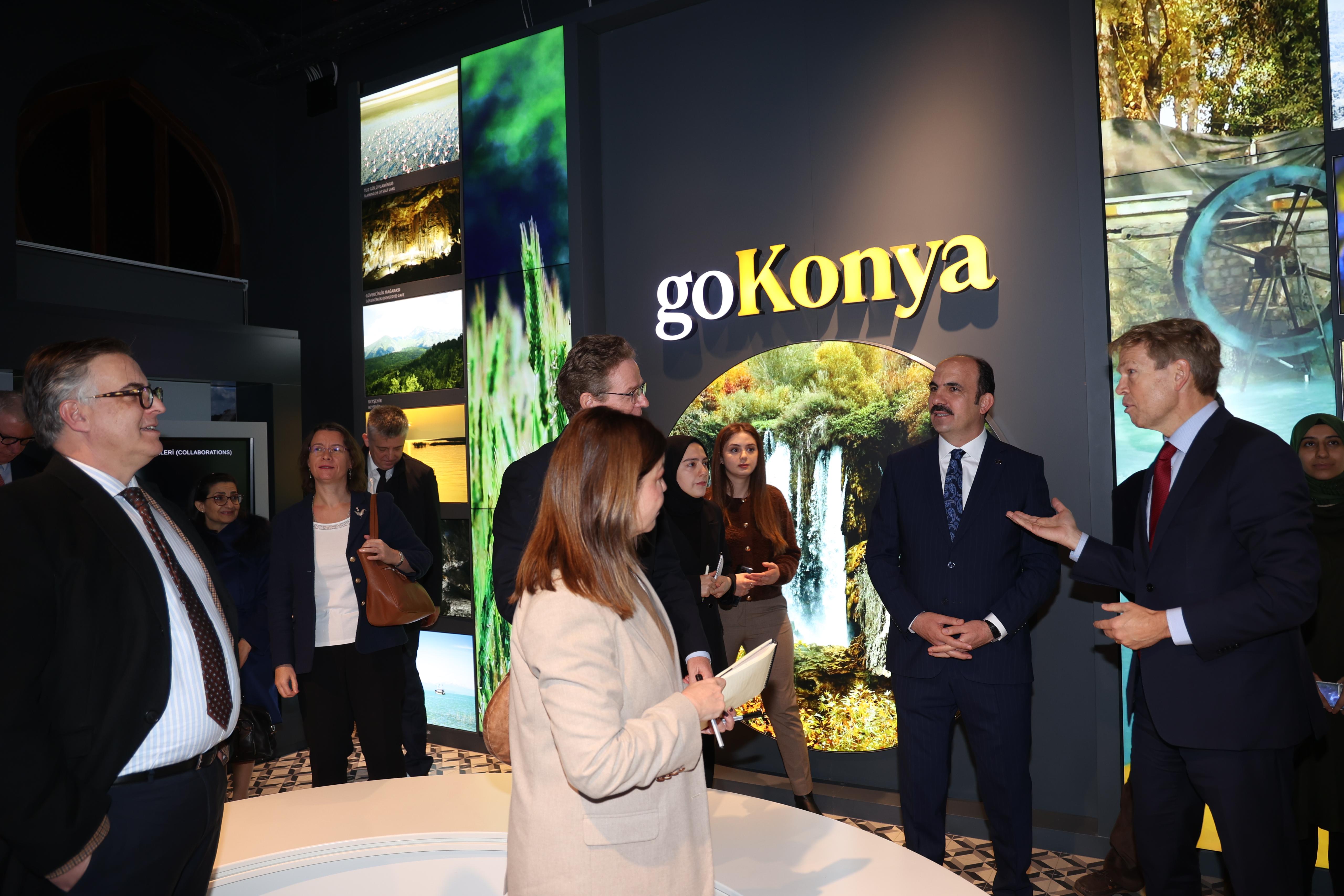 AB BÜYÜKELÇİLERİ UCLG BAŞKANI ALTAY’I ZİYARET ETTİ