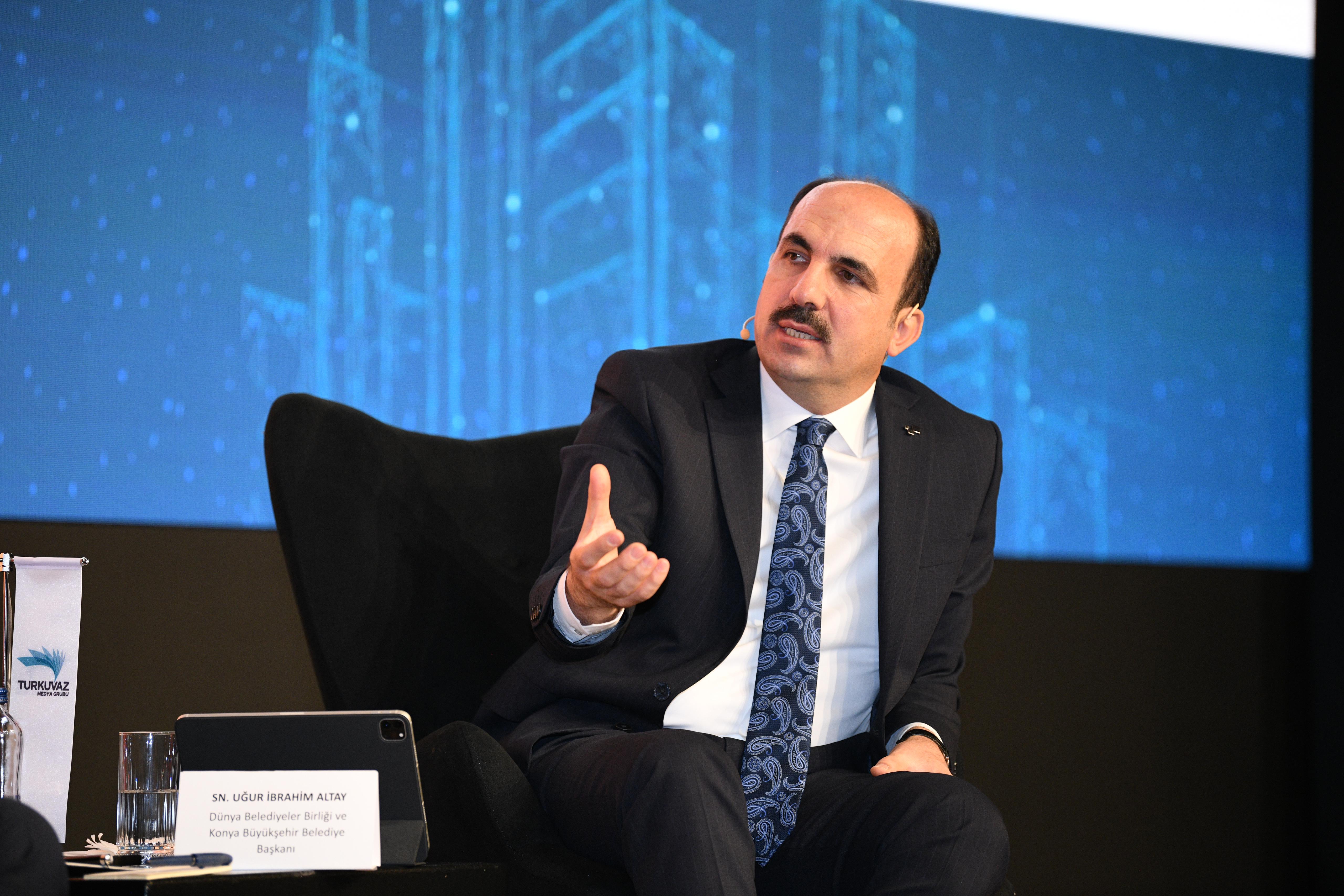 BAŞKAN ALTAY: “KONYA, BELEDİYECİLİK OLARAK HERKESİN GIPTA ETTİĞİ BİR ŞEHRE DÖNÜŞTÜ”