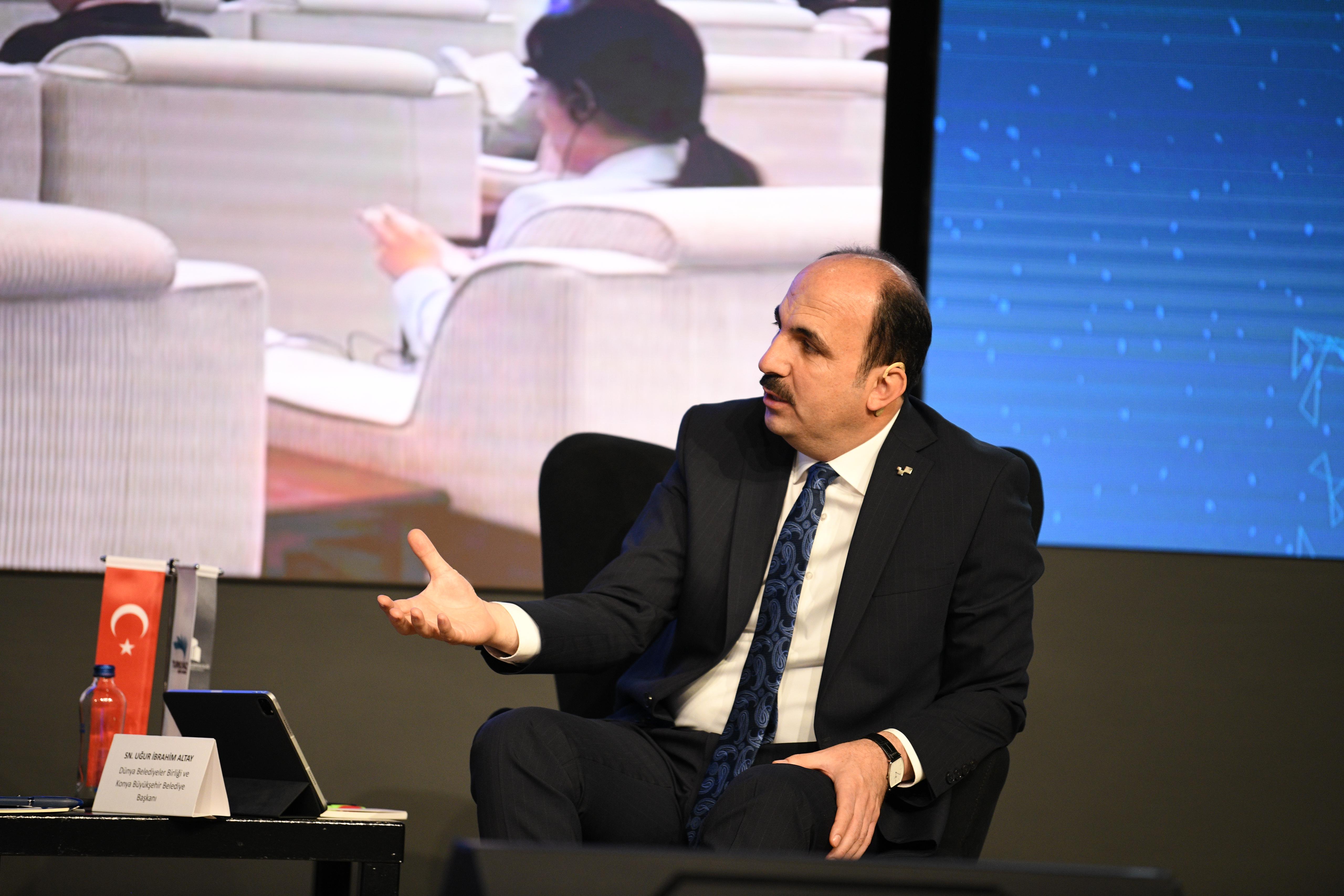 BAŞKAN ALTAY: “KONYA, BELEDİYECİLİK OLARAK HERKESİN GIPTA ETTİĞİ BİR ŞEHRE DÖNÜŞTÜ”