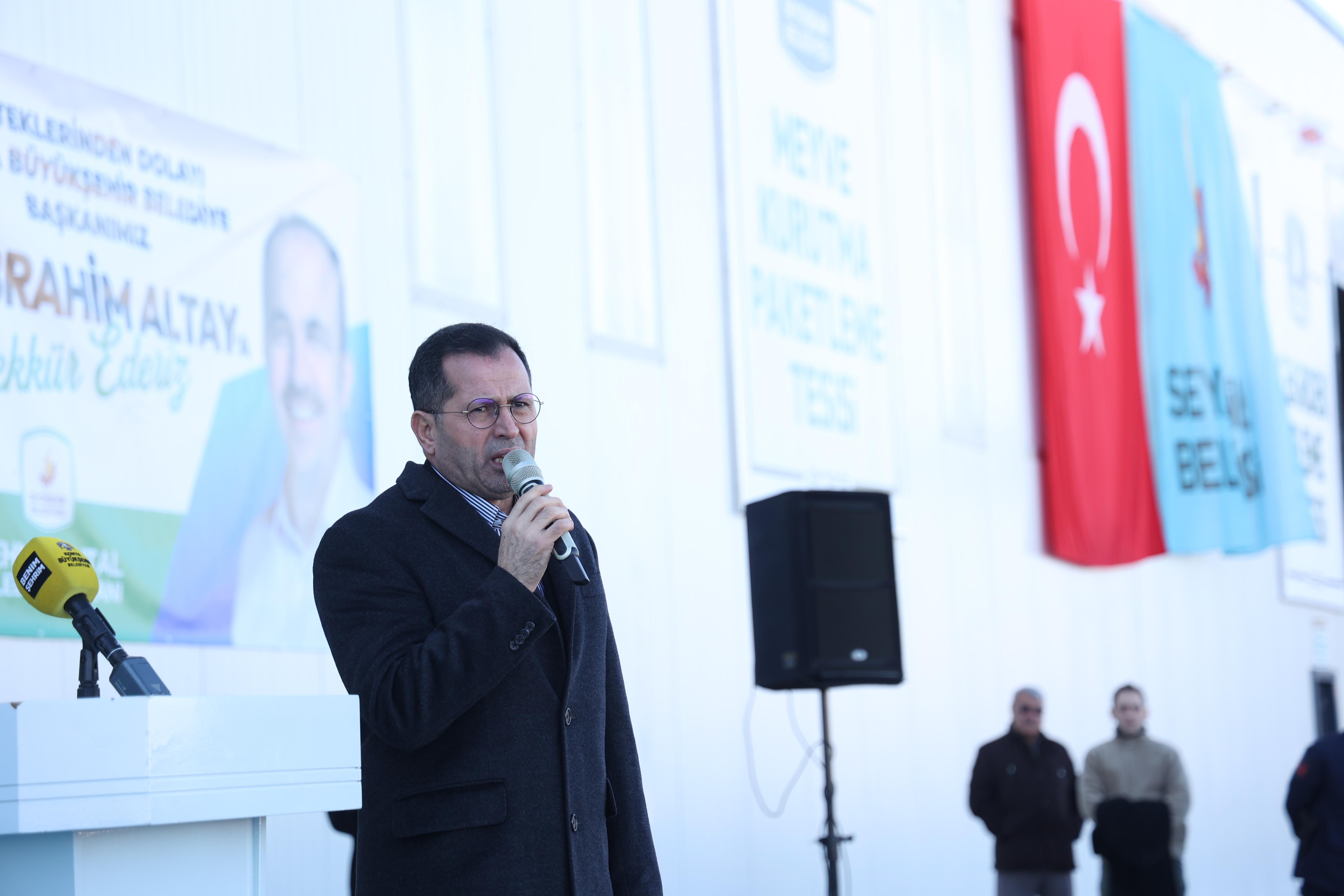 SEYDİŞEHİR’E KAZANDIRILAN 63 MİLYON LİRALIK TARIMSAL TESİSİN VE 11 TİCARİ İŞ YERİNİN AÇILIŞI YAPILDI