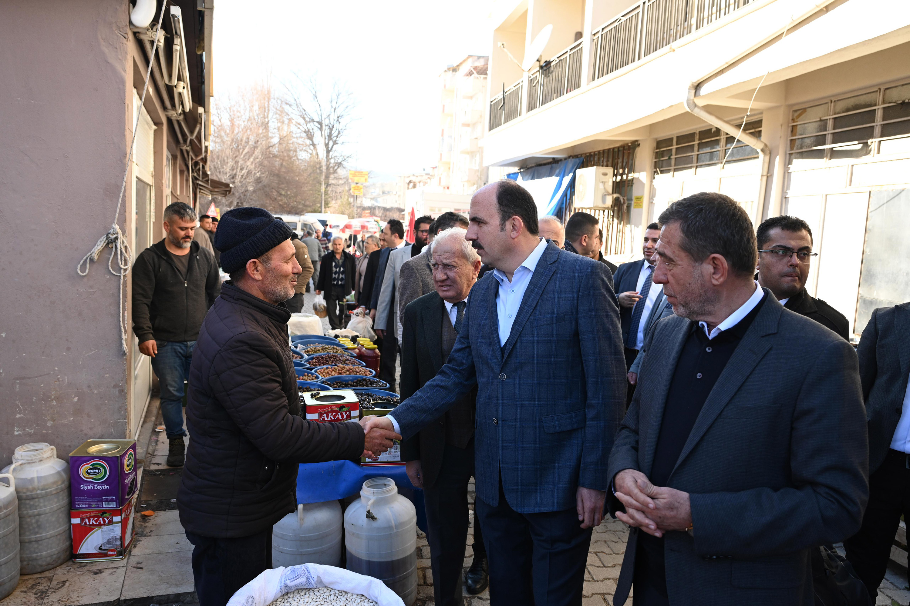 BAŞKAN ALTAY BOZKIR’A KAZANDIRILAN OTOGAR BİNASINI VE İTFAİYE MERKEZİNİ İNCELEDİ