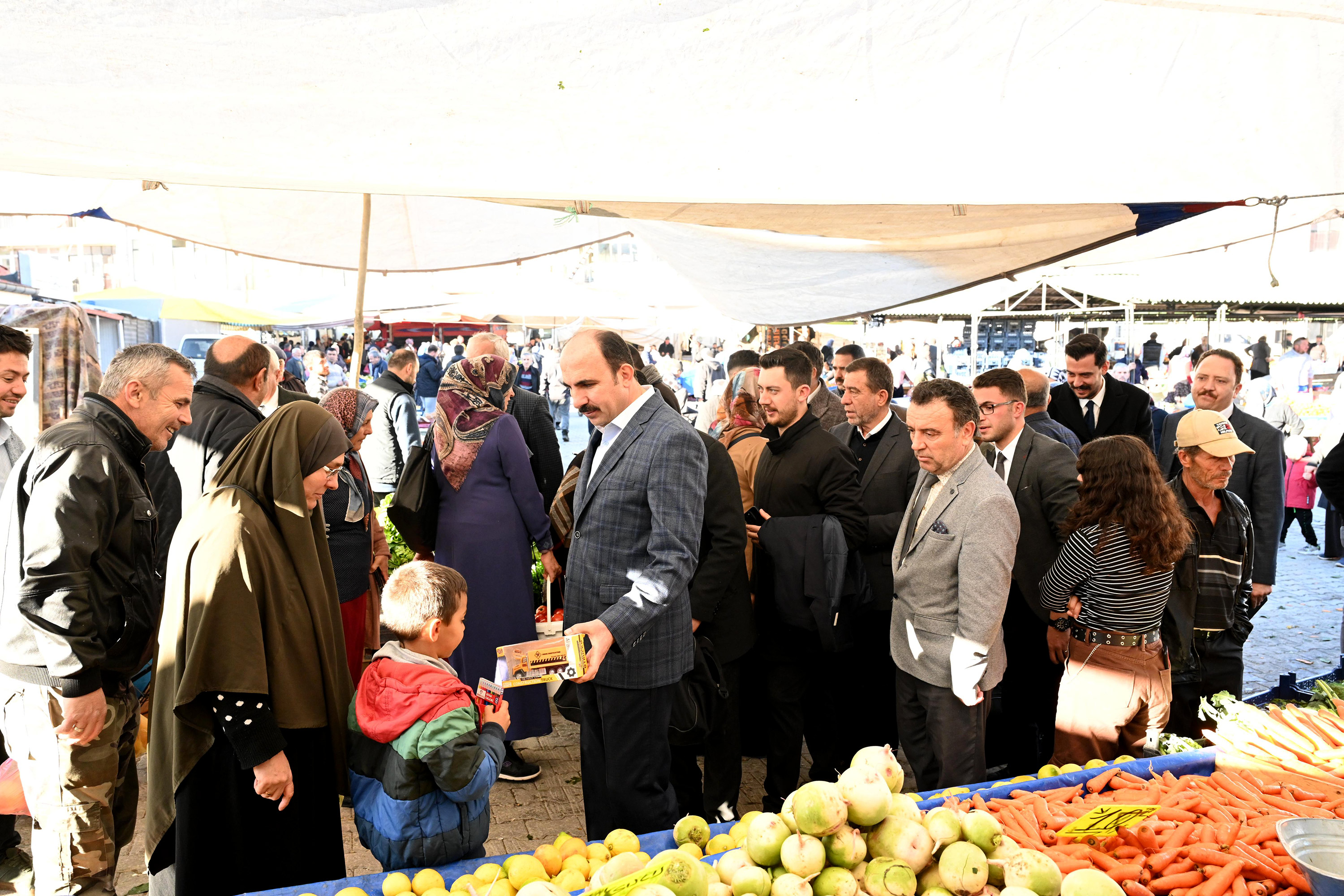 BAŞKAN ALTAY BOZKIR’A KAZANDIRILAN OTOGAR BİNASINI VE İTFAİYE MERKEZİNİ İNCELEDİ