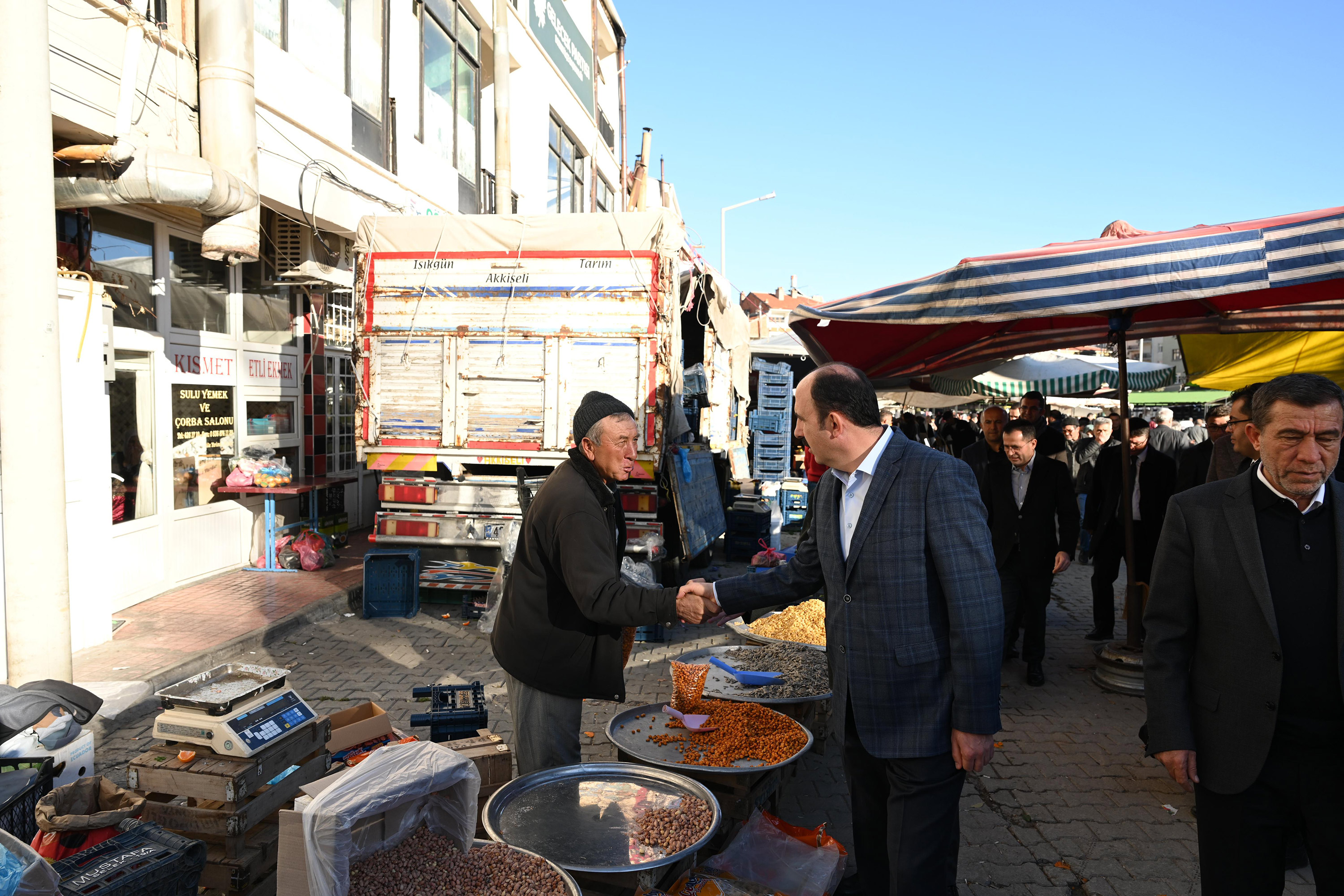 BAŞKAN ALTAY BOZKIR’A KAZANDIRILAN OTOGAR BİNASINI VE İTFAİYE MERKEZİNİ İNCELEDİ