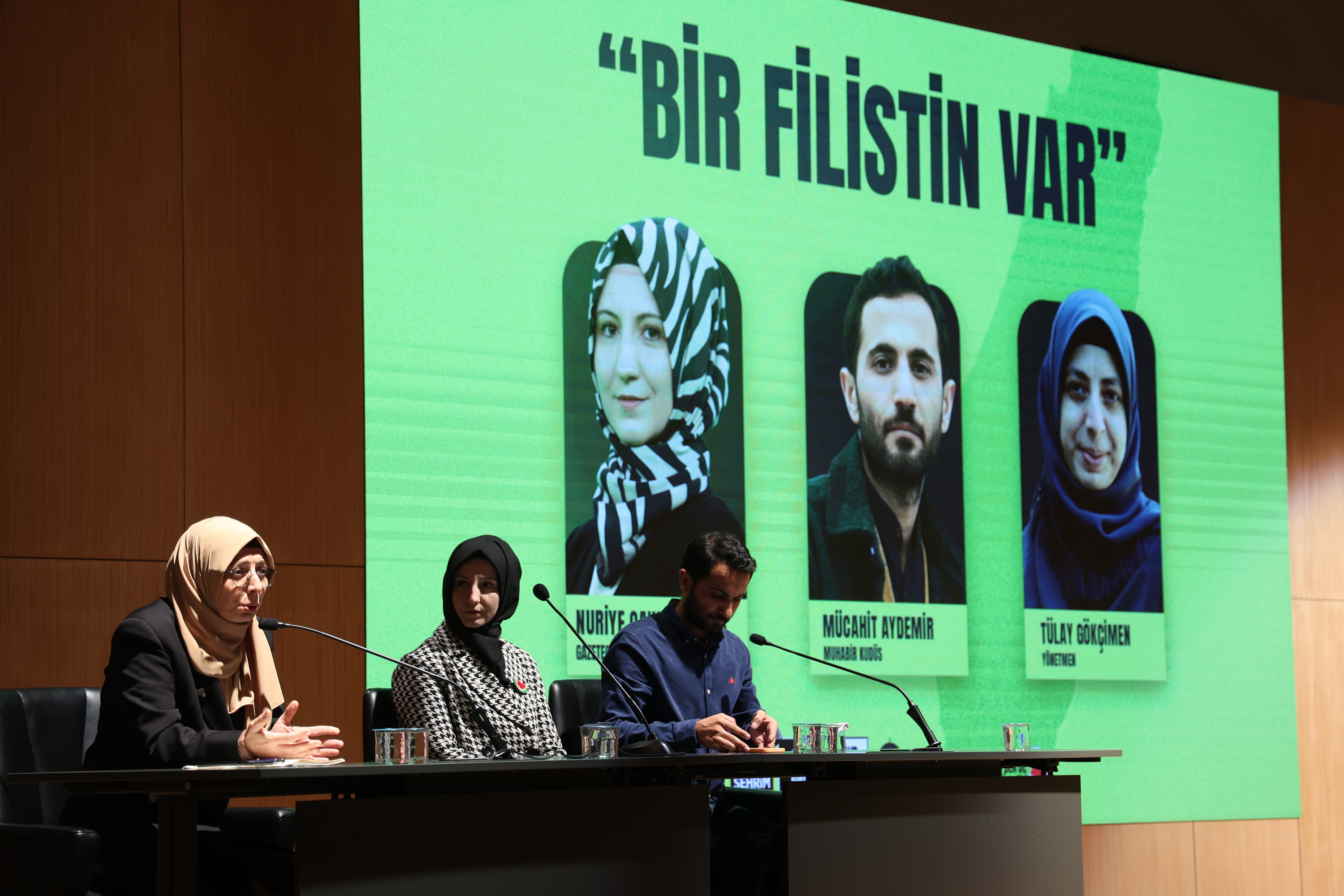 KONYA BÜYÜKŞEHİR KUDÜS ÇALIŞMA GRUBU’NDAN “BİR FİLİSTİN VAR” KONULU SÖYLEŞİ