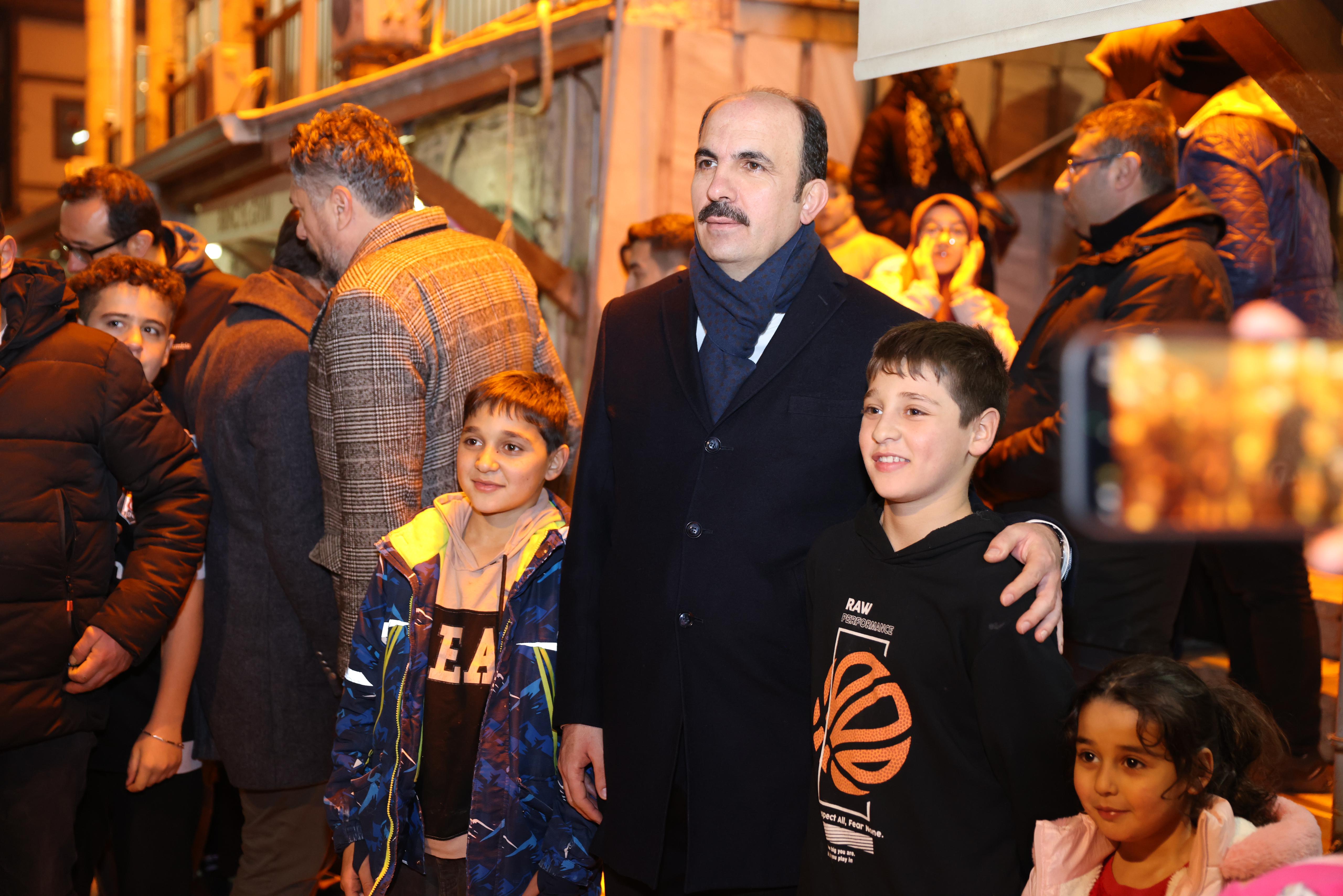 BAŞKAN ALTAY REGAİP KANDİLİ’Nİ KONYALILARLA BİRLİKTE İHYA ETTİ
