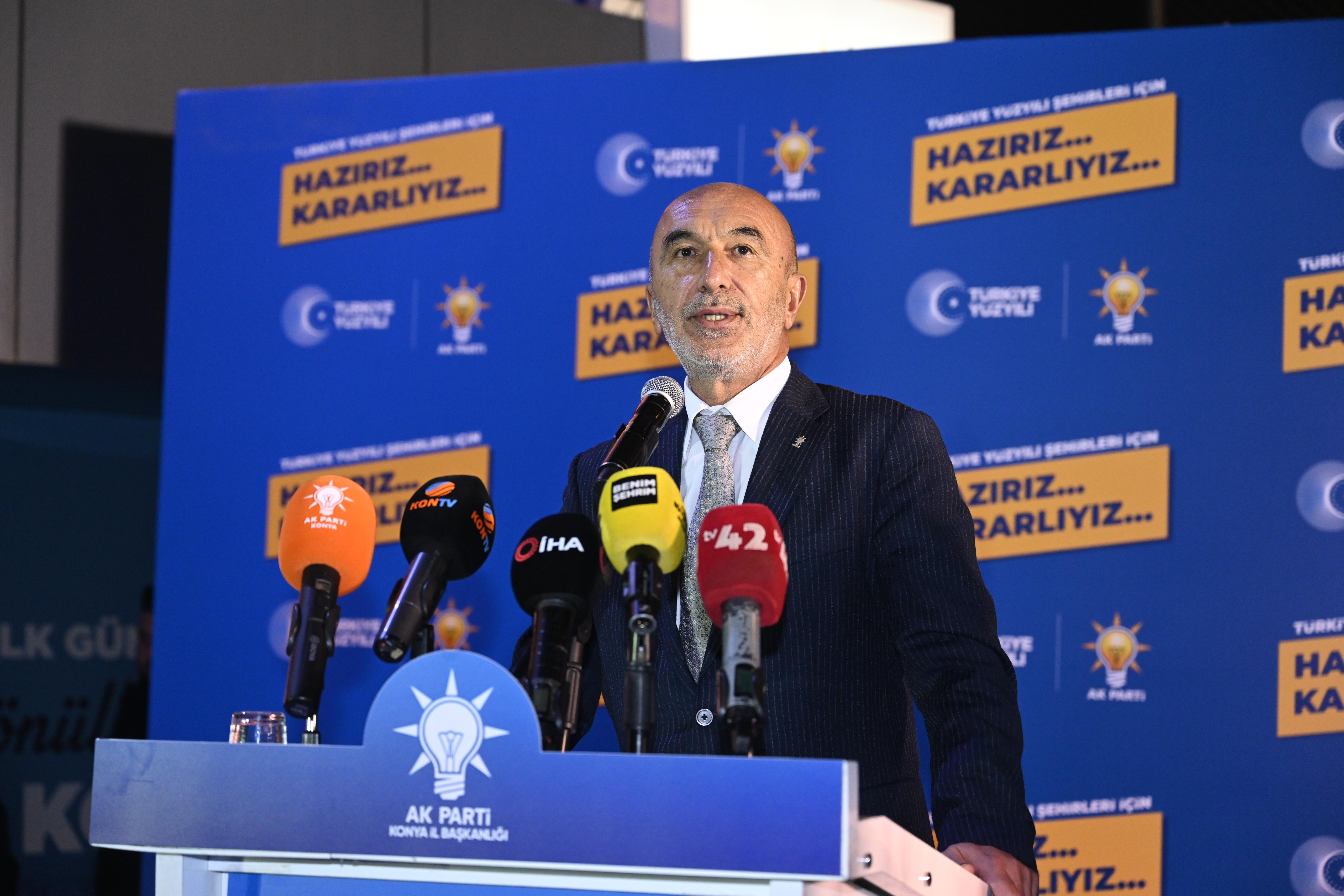 BAŞKAN ALTAY: “İLK GÜNKÜ AŞKLA KONYA’YA HİZMET ETMEYE DEVAM EDECEĞİZ”