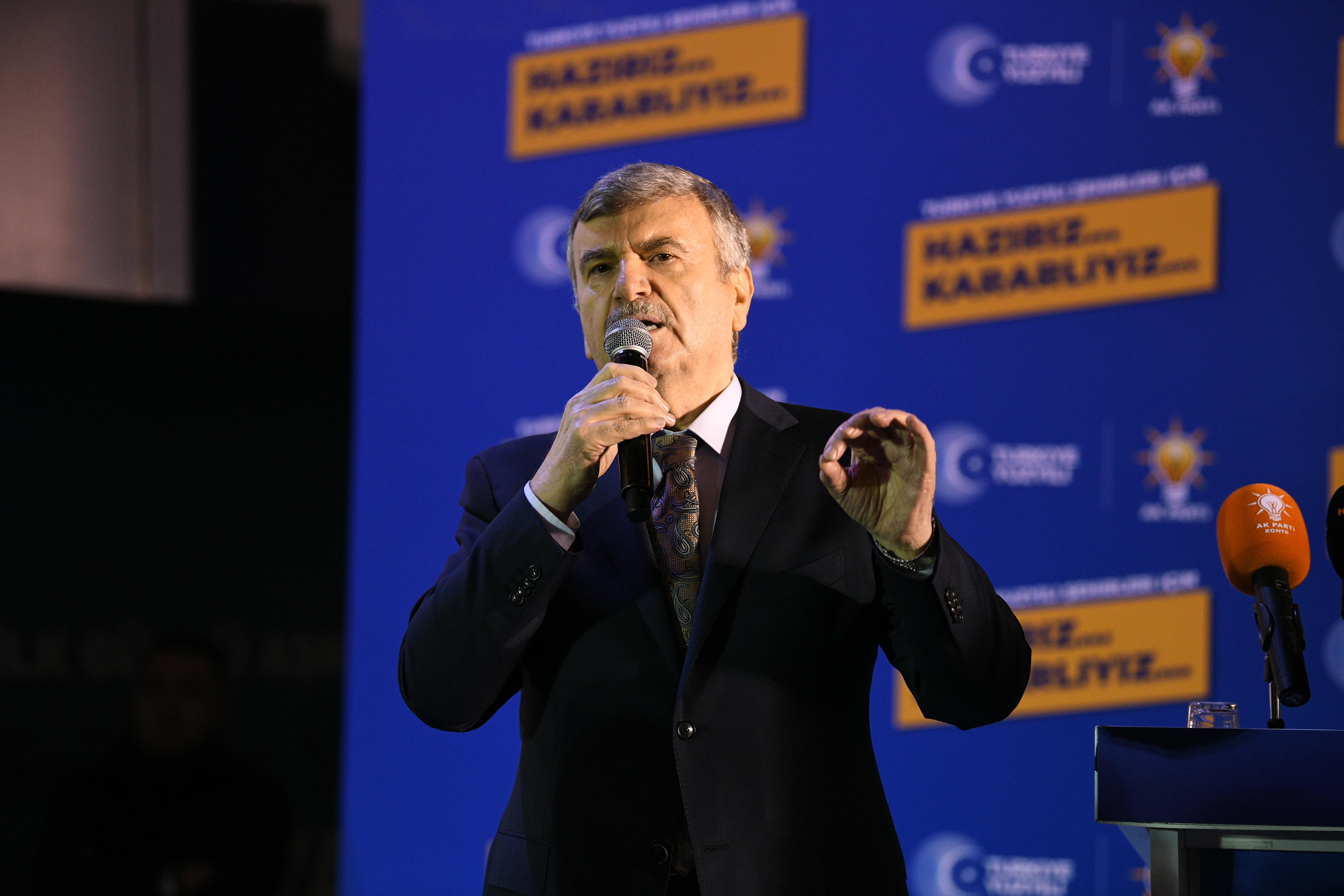 BAŞKAN ALTAY: “İLK GÜNKÜ AŞKLA KONYA’YA HİZMET ETMEYE DEVAM EDECEĞİZ”