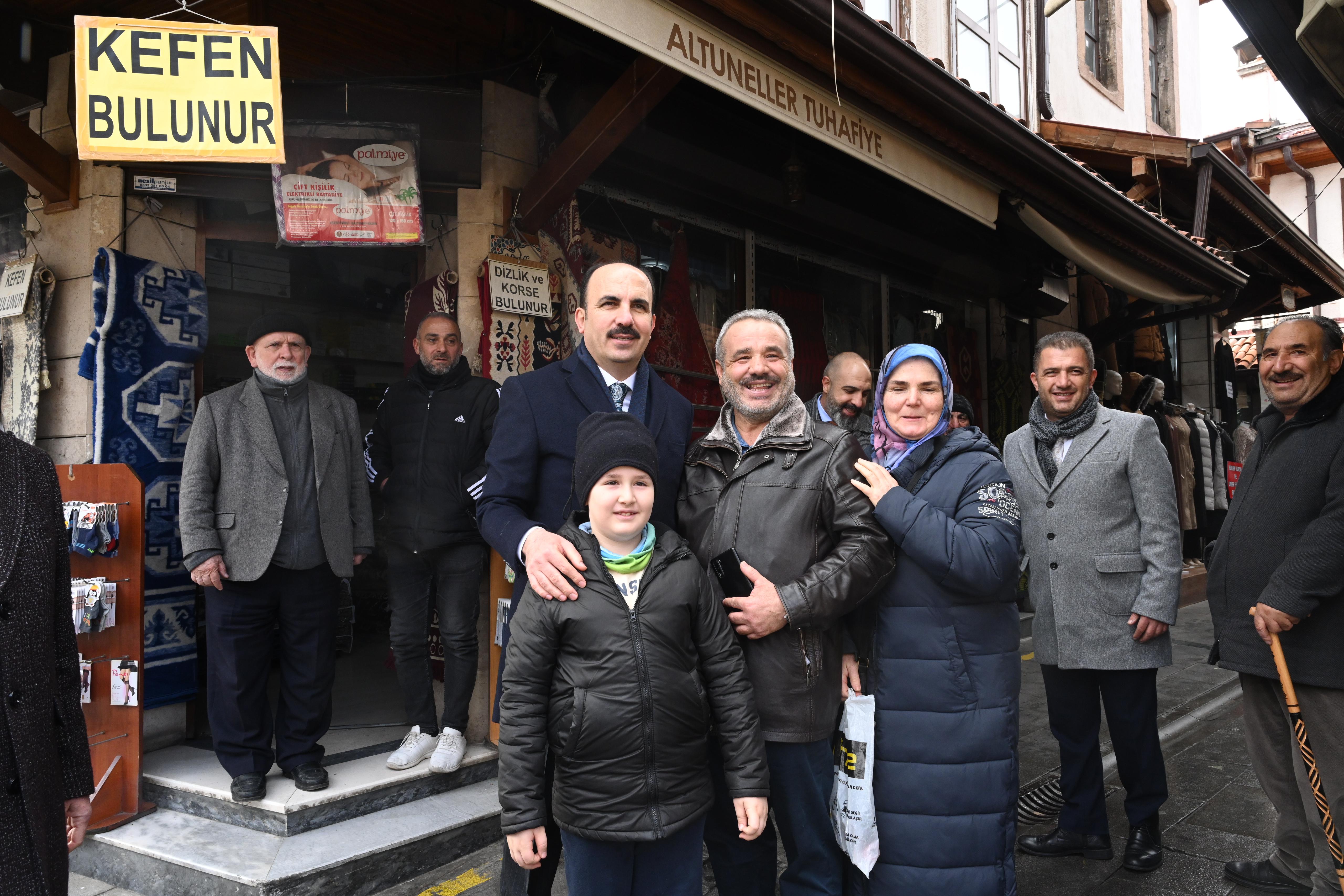 BAŞKAN ALTAY: “DESTEKLERİYLE HER ZAMAN YANIMIZDA OLAN TÜM KONYALILARA TEŞEKKÜR EDİYORUM”