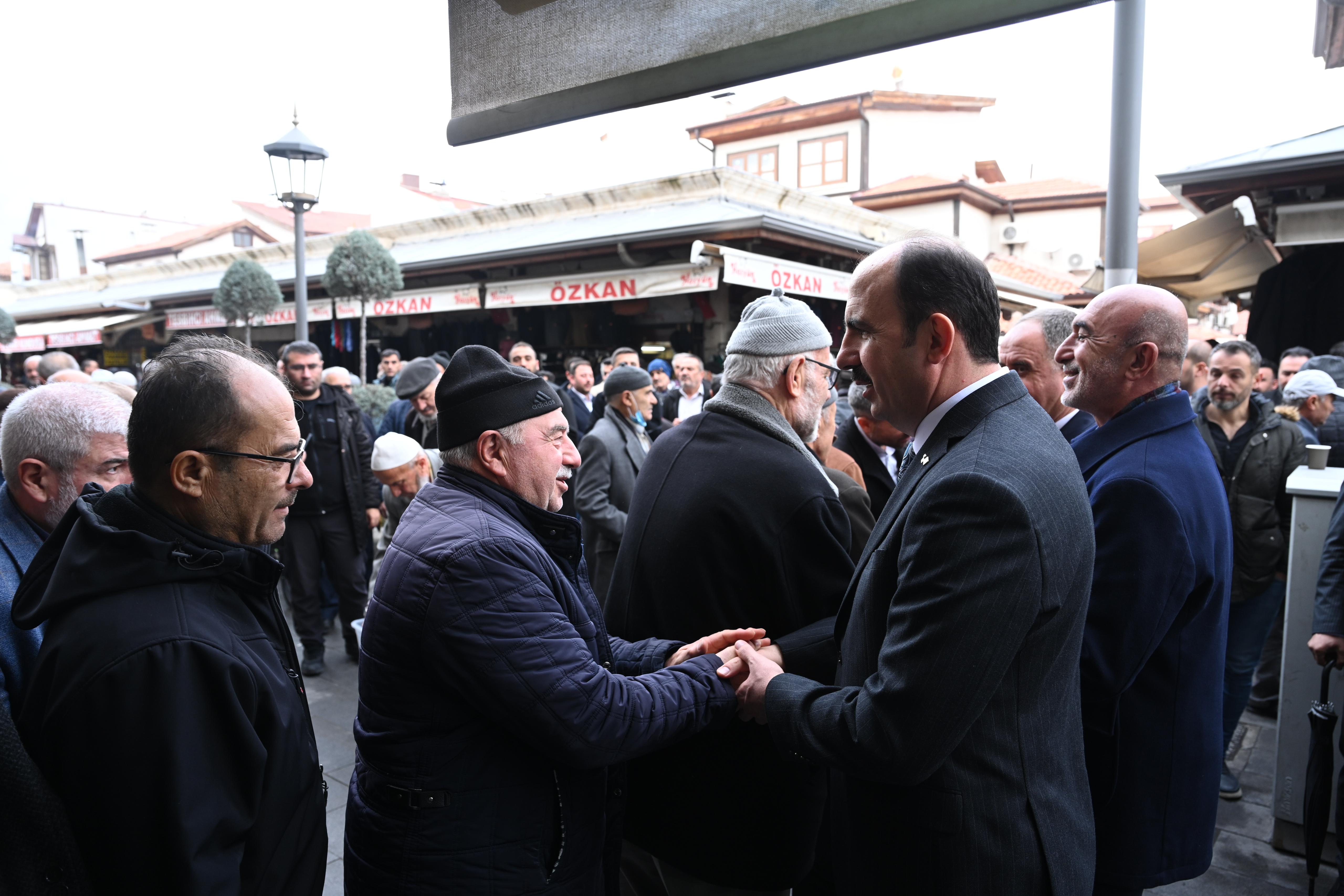 BAŞKAN ALTAY: “DESTEKLERİYLE HER ZAMAN YANIMIZDA OLAN TÜM KONYALILARA TEŞEKKÜR EDİYORUM”