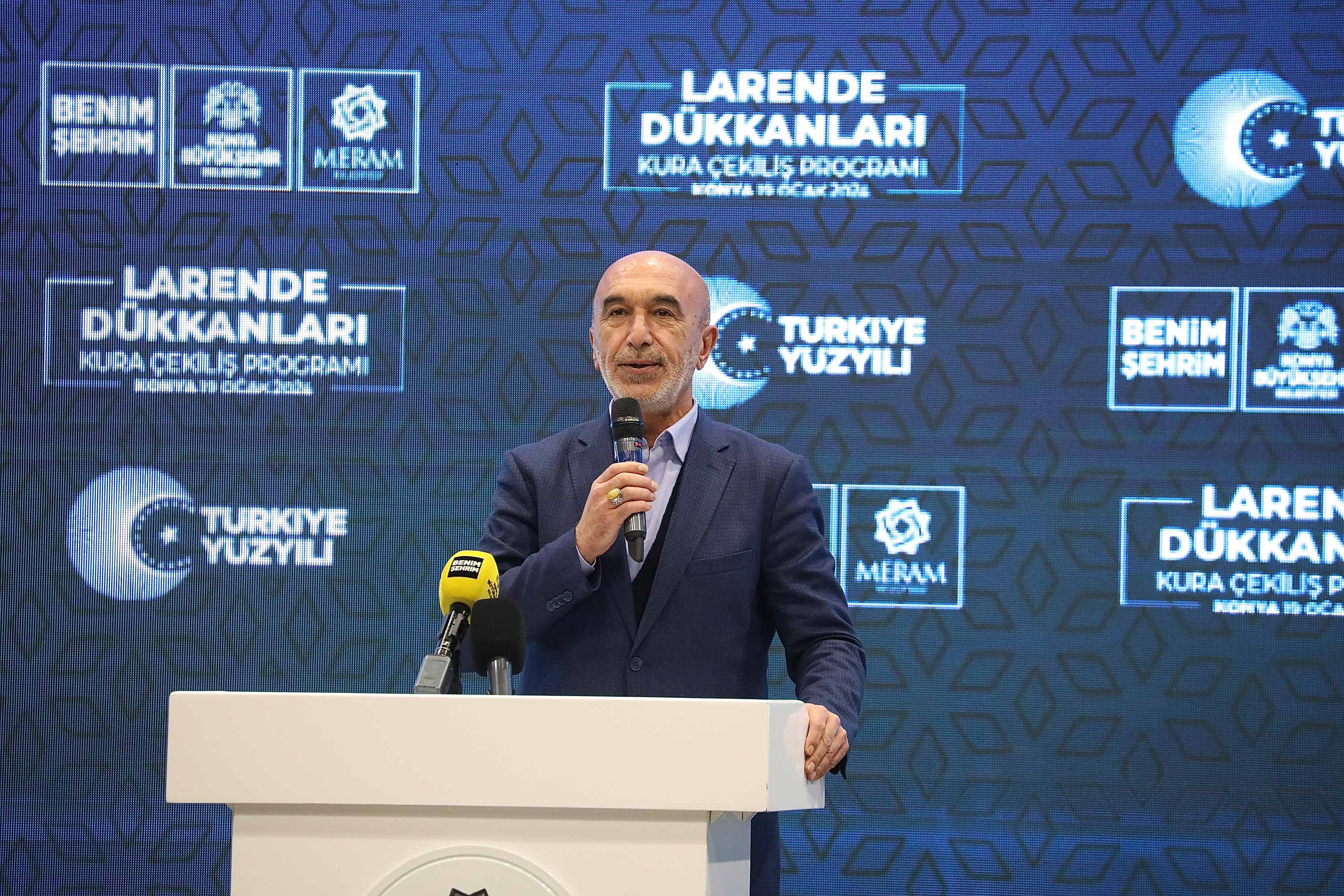 BAŞKAN ALTAY: “ÖNÜMÜZDE İŞİMİZ, ARKAMIZDA KONYALILAR, GECE GÜNDÜZ GAYRET EDİYORUZ”