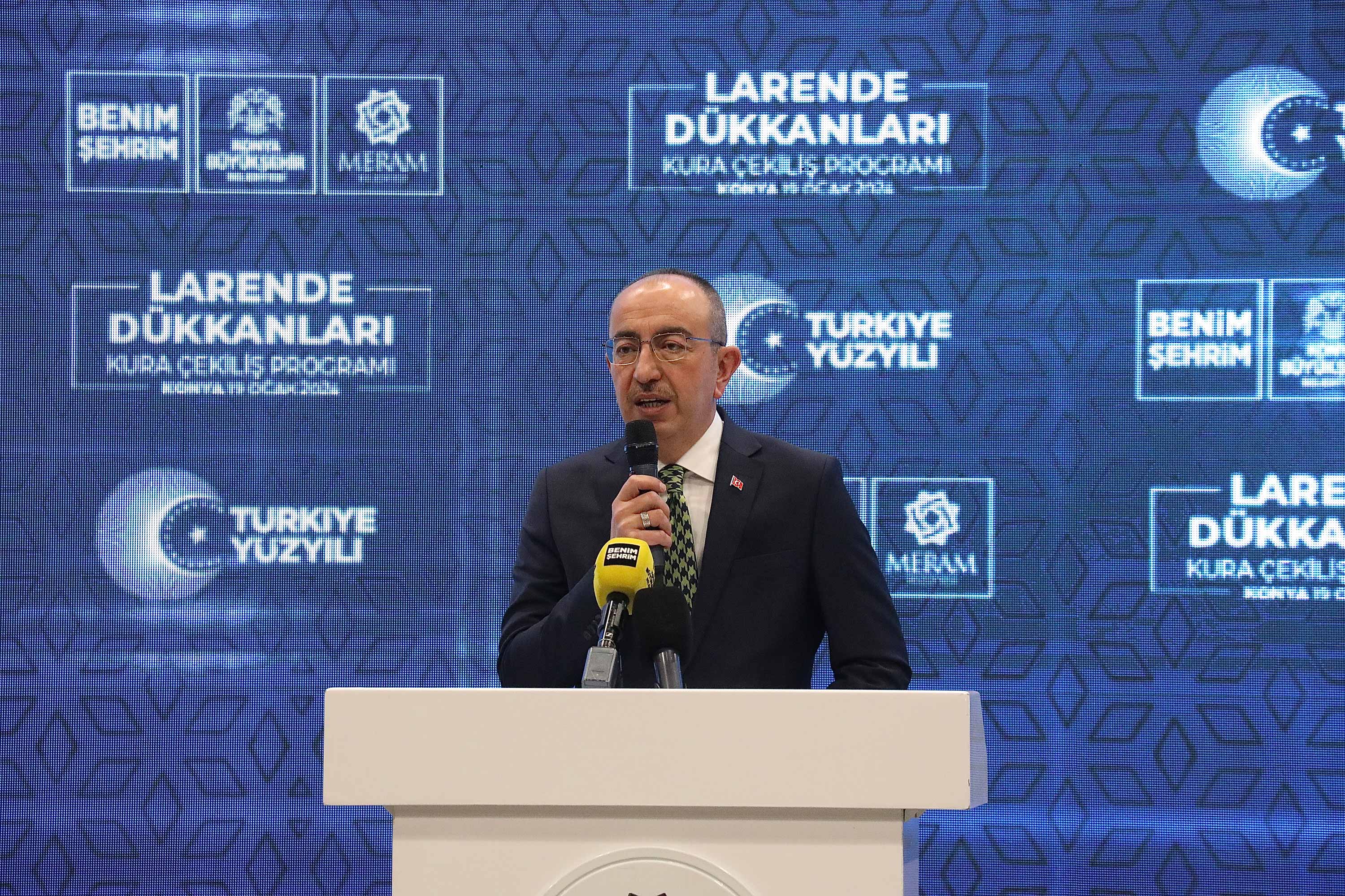BAŞKAN ALTAY: “ÖNÜMÜZDE İŞİMİZ, ARKAMIZDA KONYALILAR, GECE GÜNDÜZ GAYRET EDİYORUZ”