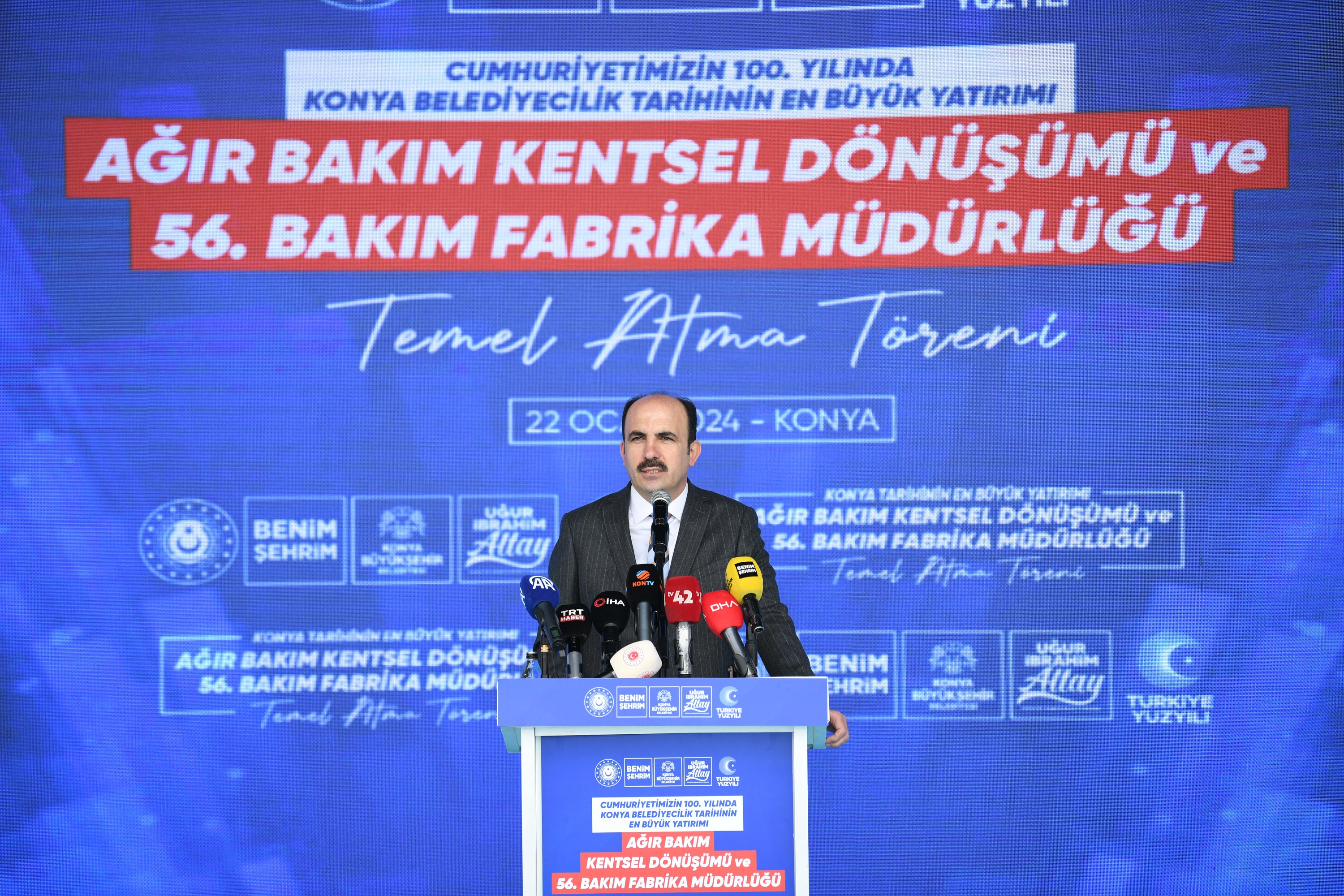 CUMHURİYET’İN 100. YILINDA KONYA BÜYÜKŞEHİR’DEN DEV YATIRIM