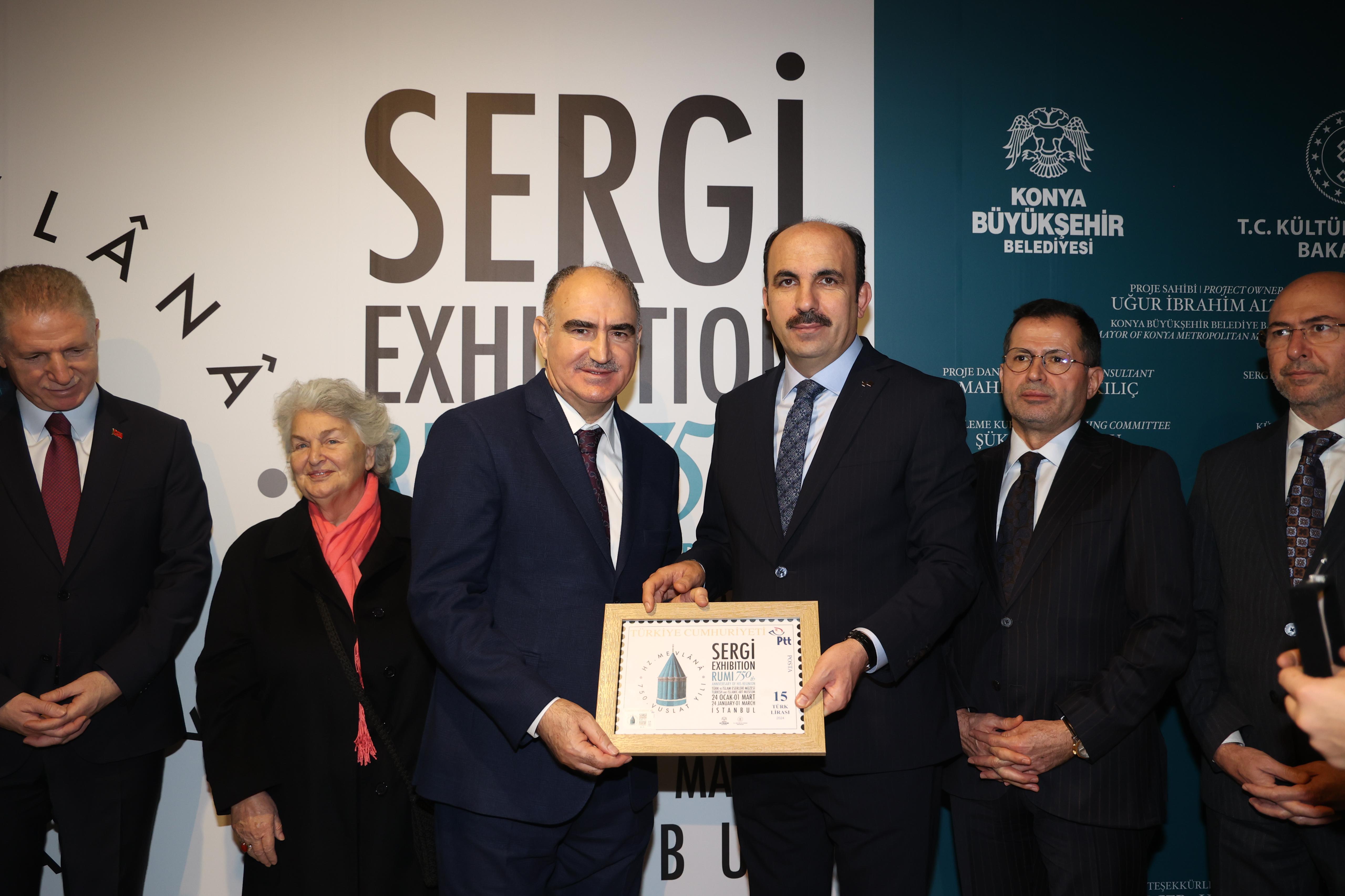 “750. VUSLAT YILINDA HZ. MEVLANA SERGİSİ” İSTANBUL’DAKİ TÜRK VE İSLAM ESERLERİ MÜZESİ'NDE AÇILDI