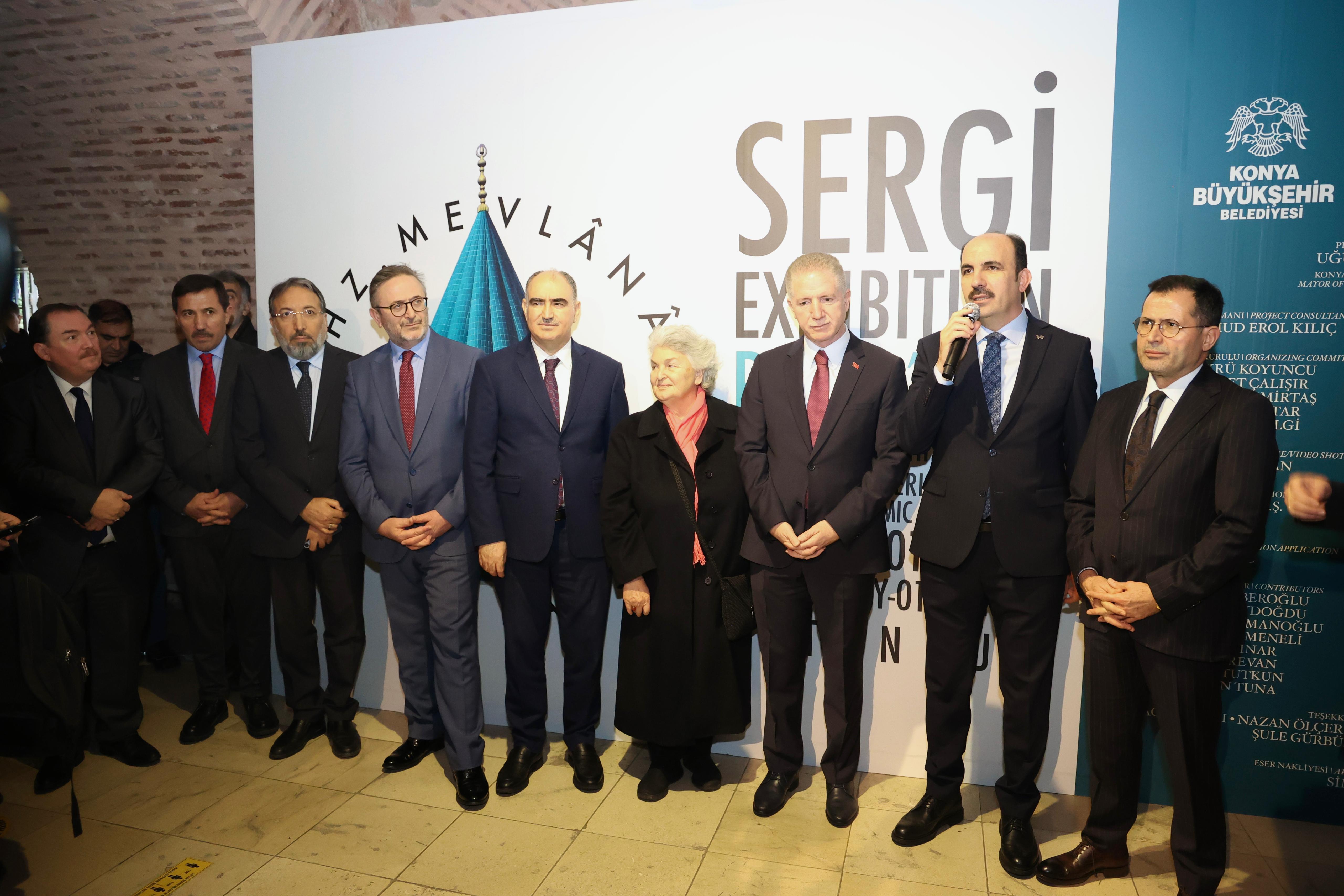 “750. VUSLAT YILINDA HZ. MEVLANA SERGİSİ” İSTANBUL’DAKİ TÜRK VE İSLAM ESERLERİ MÜZESİ'NDE AÇILDI