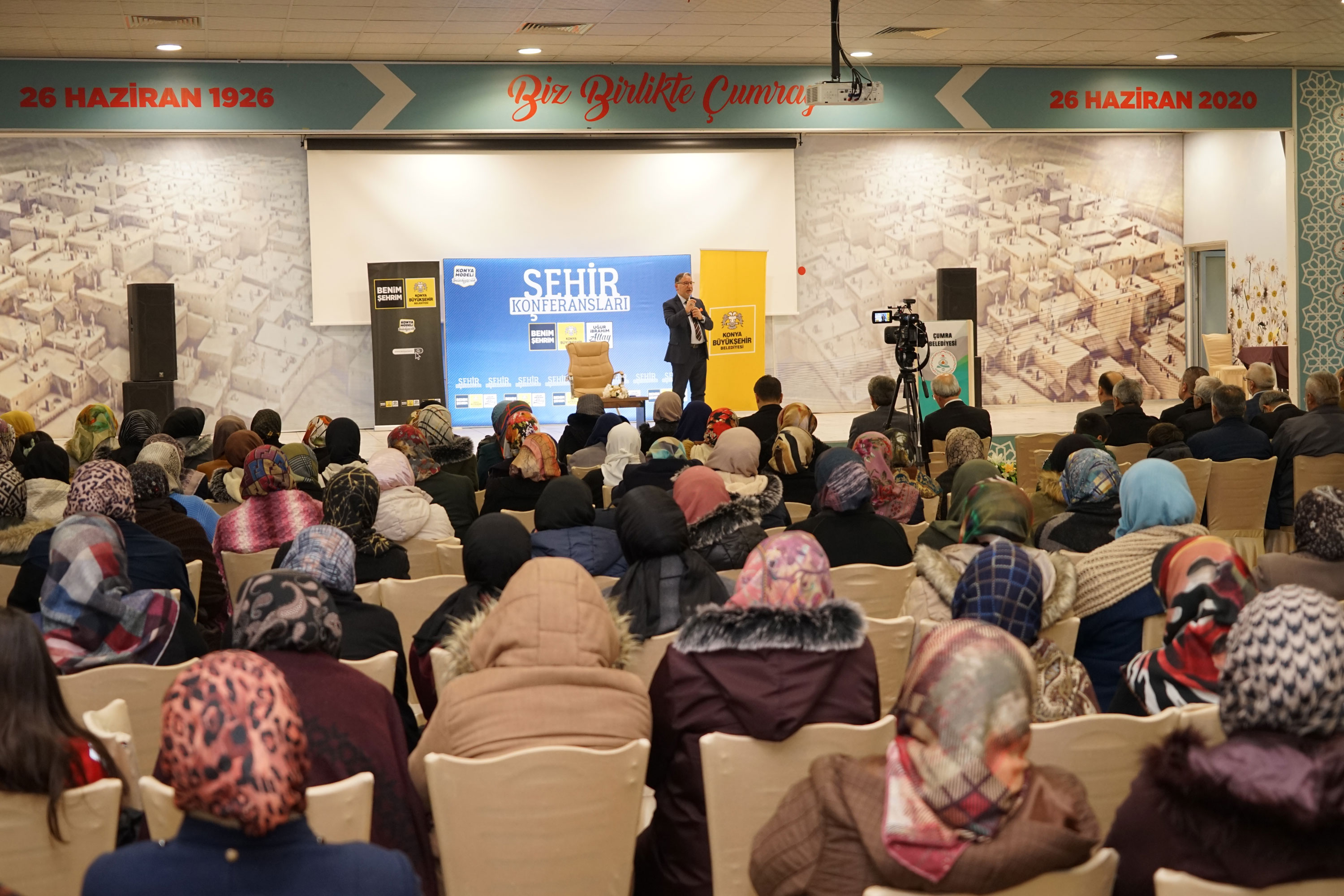 İLÇE ŞEHİR KONFERANSLARI'NDA İSRAİL ZULMÜ KONUŞULDU