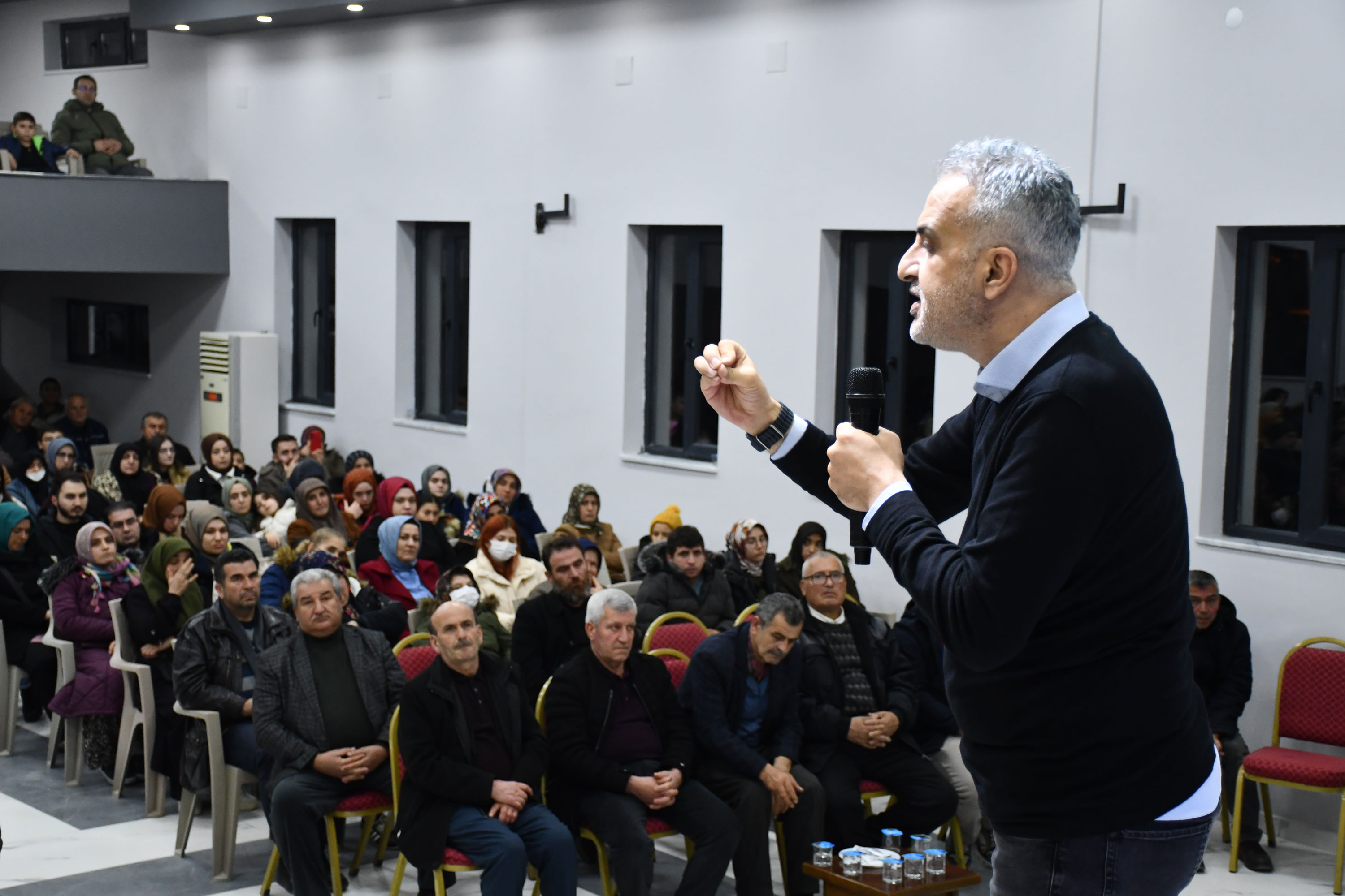 İLÇE ŞEHİR KONFERANSLARI'NDA İSRAİL ZULMÜ KONUŞULDU