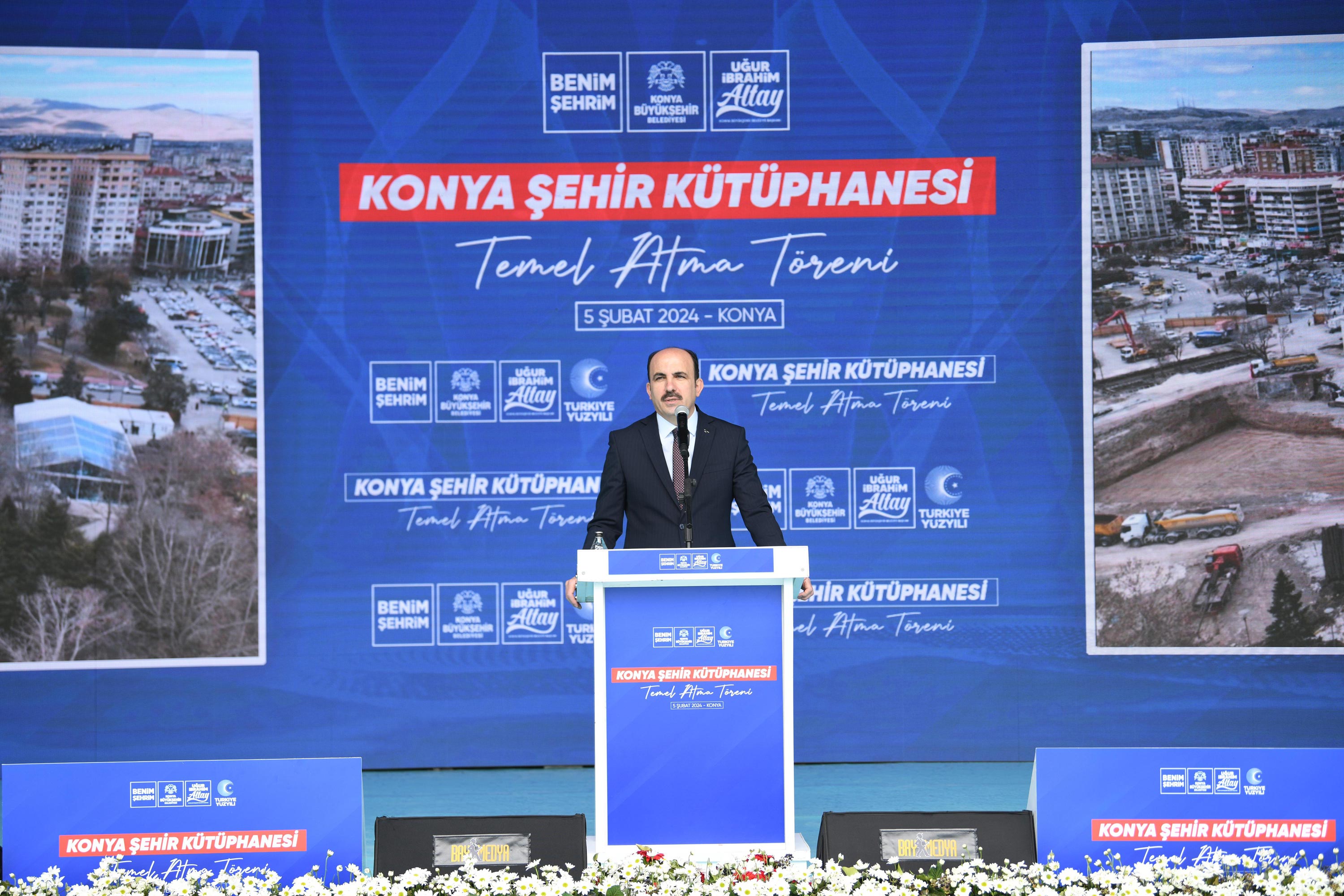 BAŞKAN ALTAY: “ŞEHİR KÜTÜPHANESİ TÜRKİYE’NİN EN İKONİK YAPILARINDAN BİRİSİ OLACAK”
