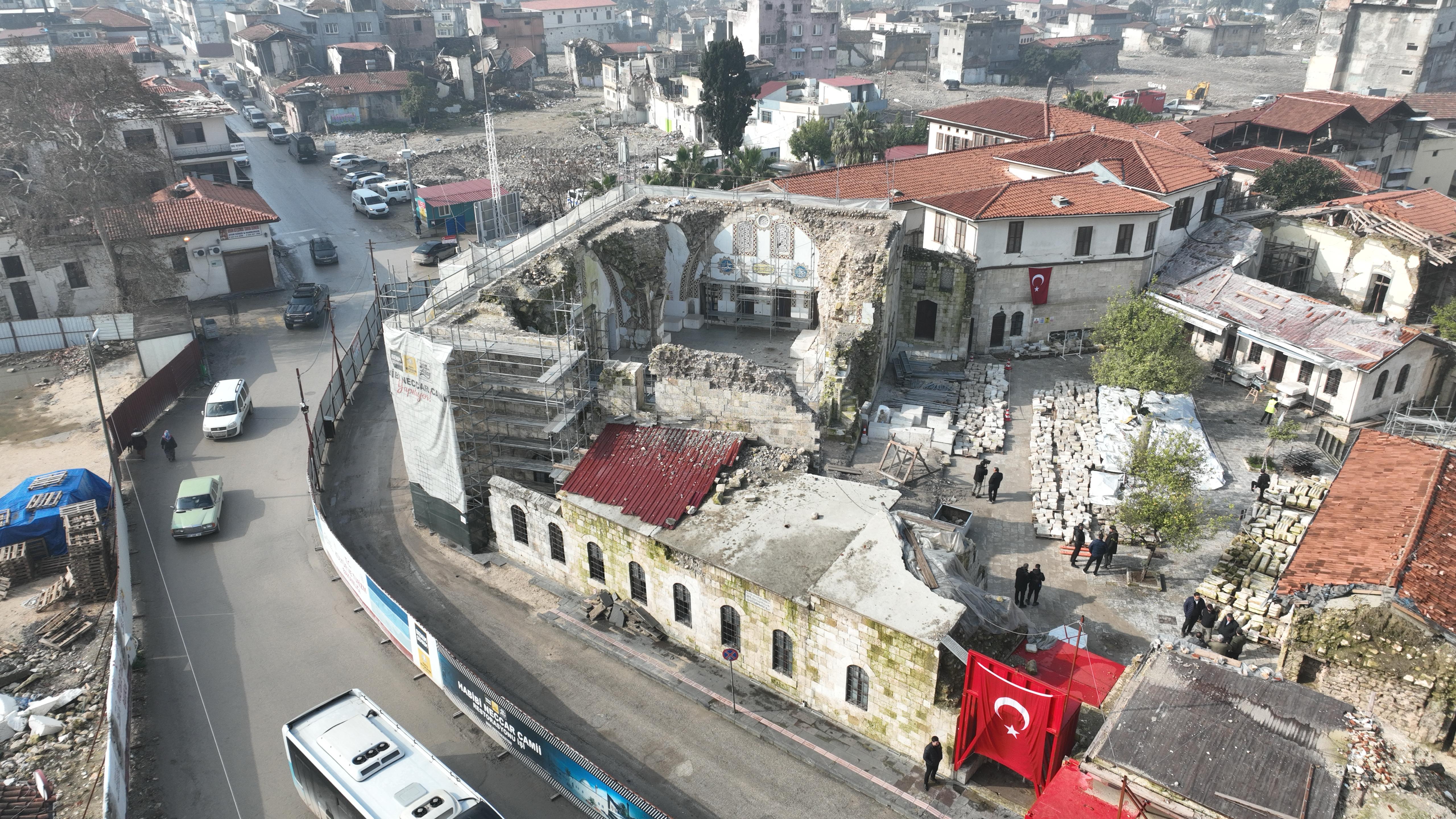 BAŞKAN ALTAY: “HABİB-İ NECCAR CAMİİ RESTORASYONU KONYA-HATAY KARDEŞLİĞİNİN BİR NİŞANESİ OLACAK”