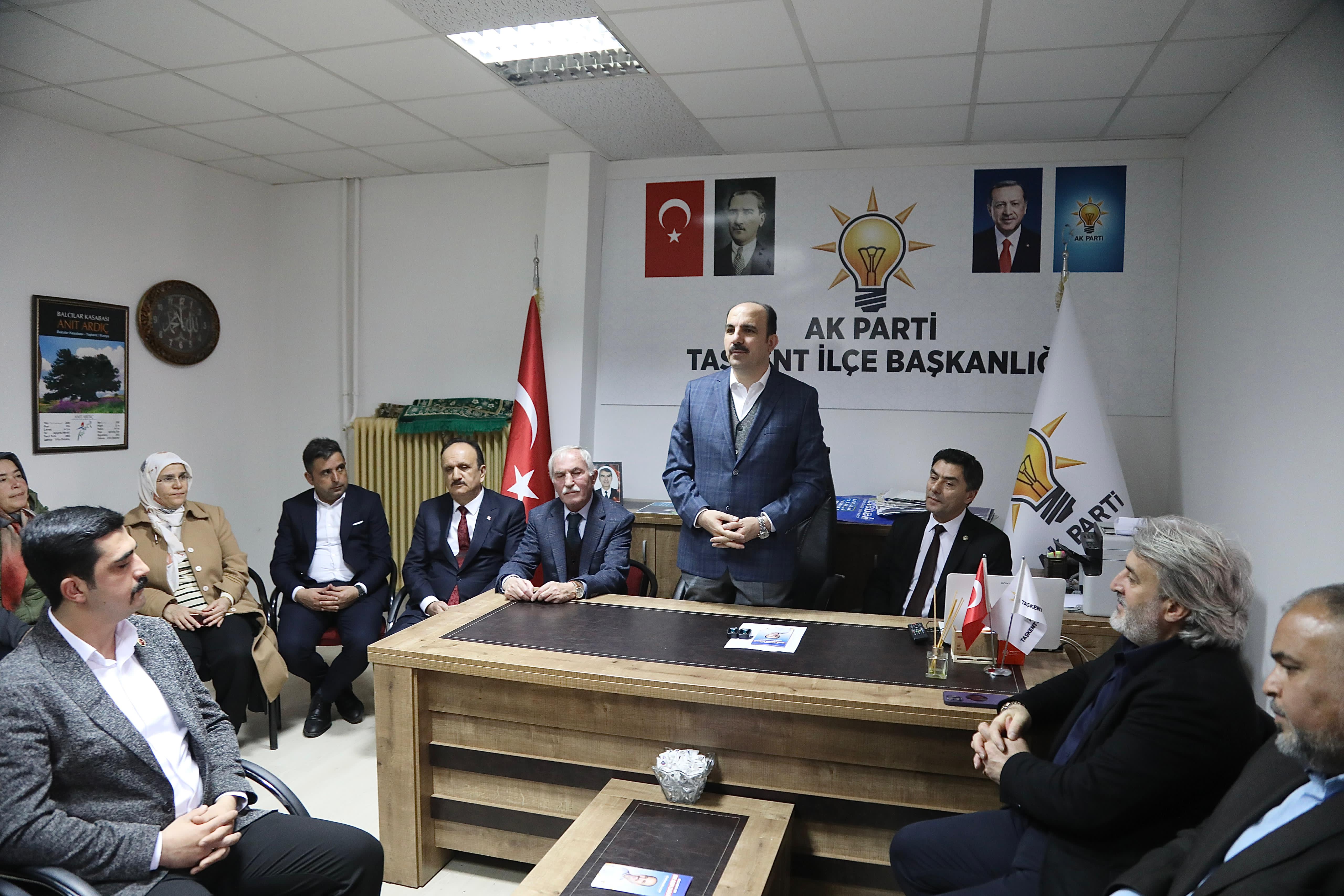 BAŞKAN ALTAY: “SEFER BİZDEN ZAFER ALLAH’TAN”